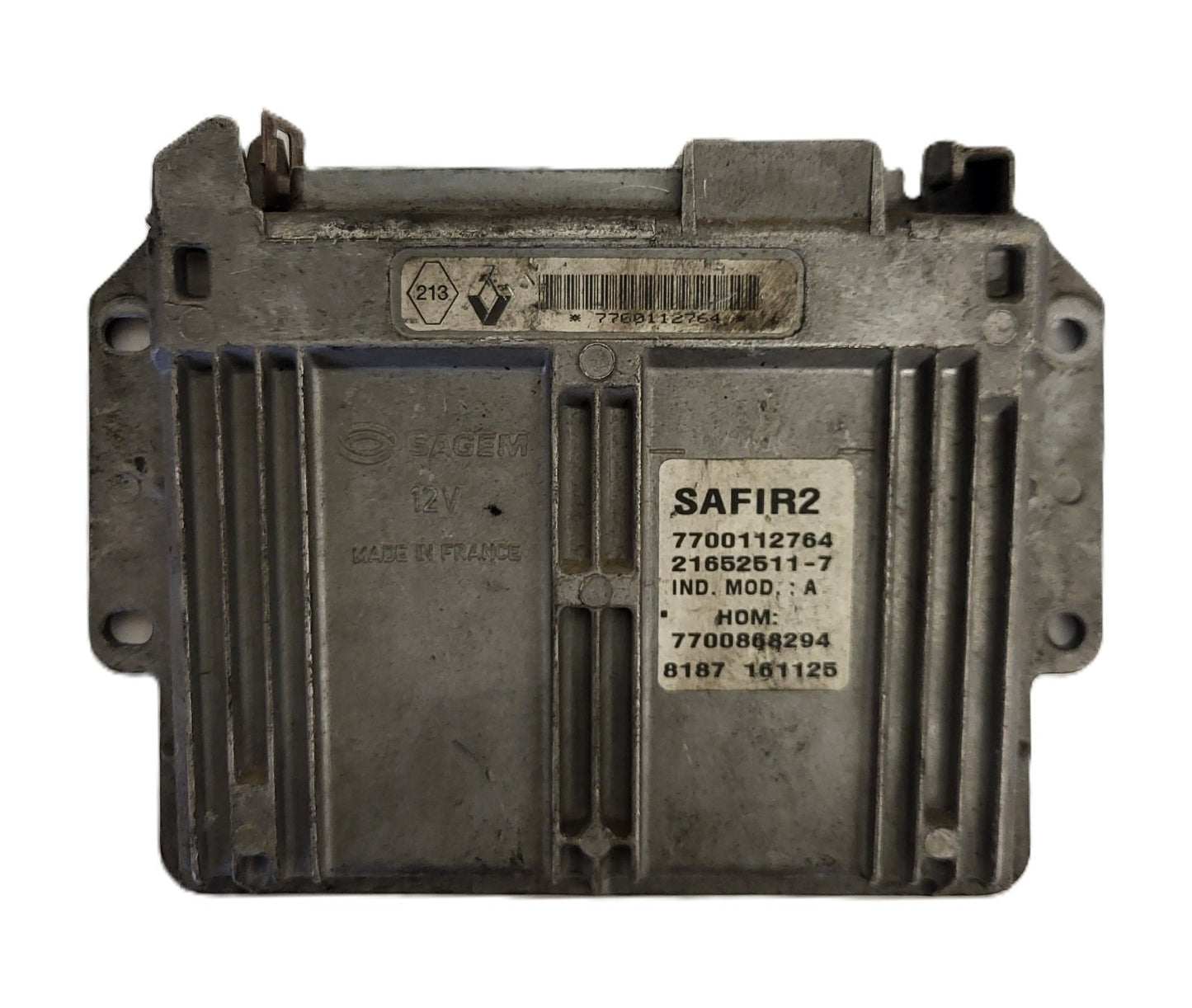 RENAULT 55 PIN ECU / 21652511-7 / 7700112764 / 7700868294 / SAGEM SAFIR 2