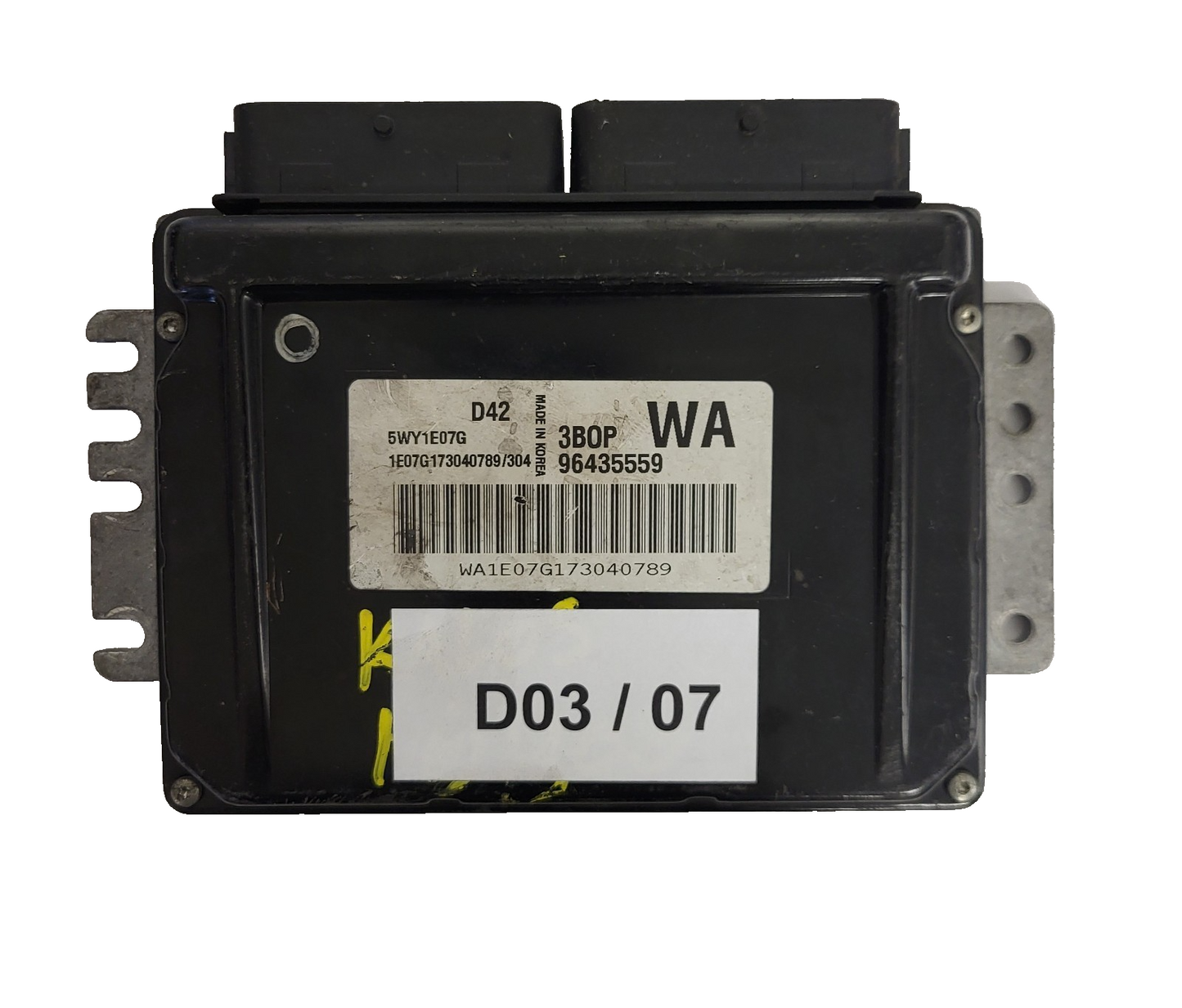 DAEWOO AVEO KALOS ECU / 96435559 / 5WY1E07G / 3BOP / WA / KEMSCO