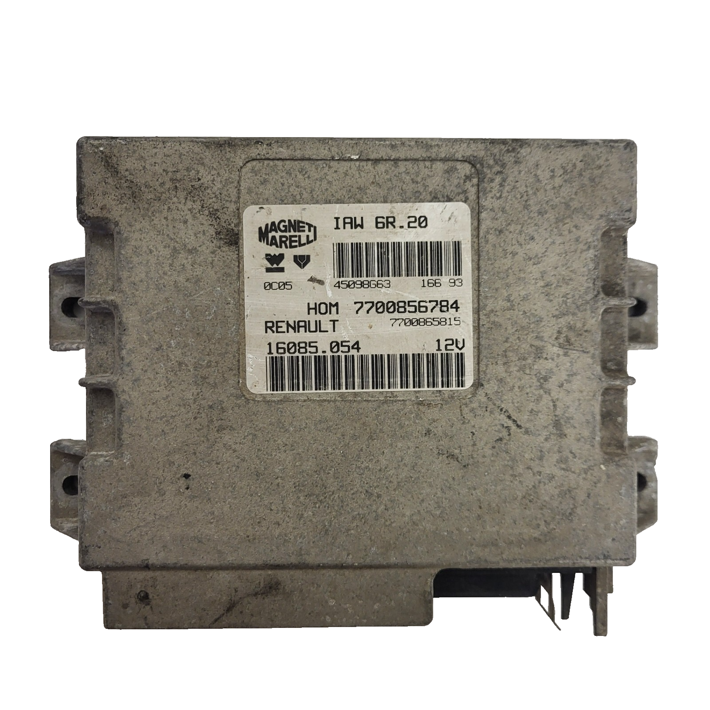 Renault ECU / 7700856784 / IAW 6R.20 / 7700865819 / 16085.074 / MAGNETI MARELLI