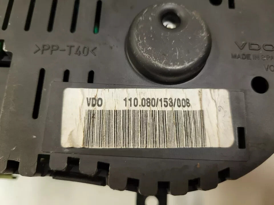 SEAT LEON 1M TOP SPORT VDO BENZINA QUADRO STRUMENTI MFA 1M0920822G / 110.080/158