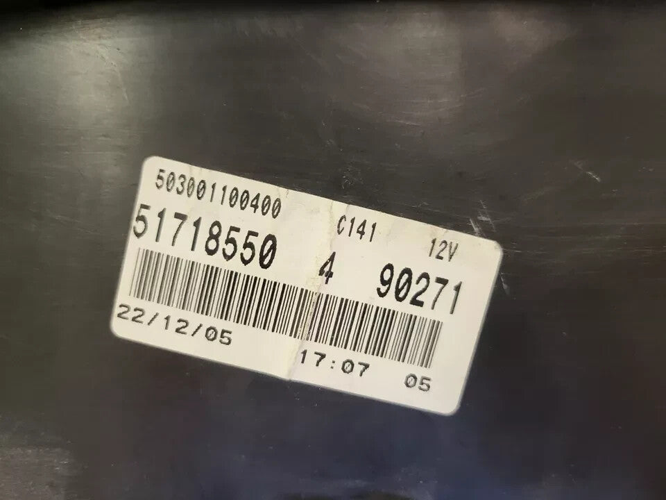 FIAT GRANDE PUNTO 51718550 QUADRO STRUMENTI CONTACHILOMETRI TACHIMETRO