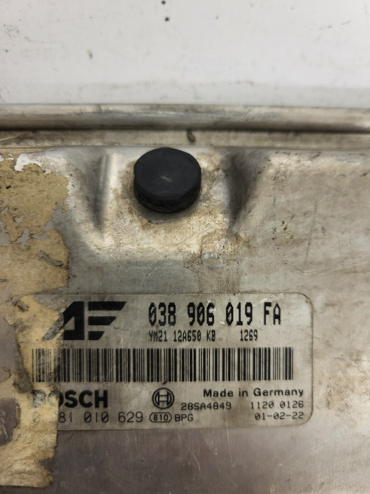FORD GALAXY ECU / 038906019FA / 0281010629 / EDC15P+ / BOSCH