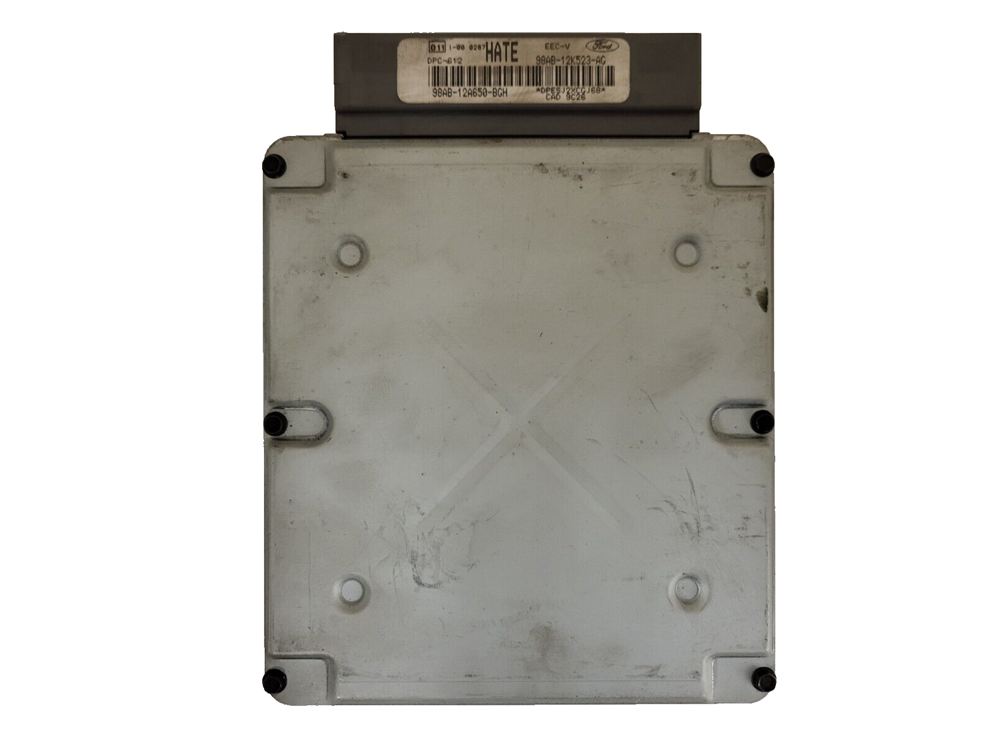 FORD ECU / 98AB-12A650-BGH / 98AB12A650BGH / HATE / DPC-612 / EEC-V