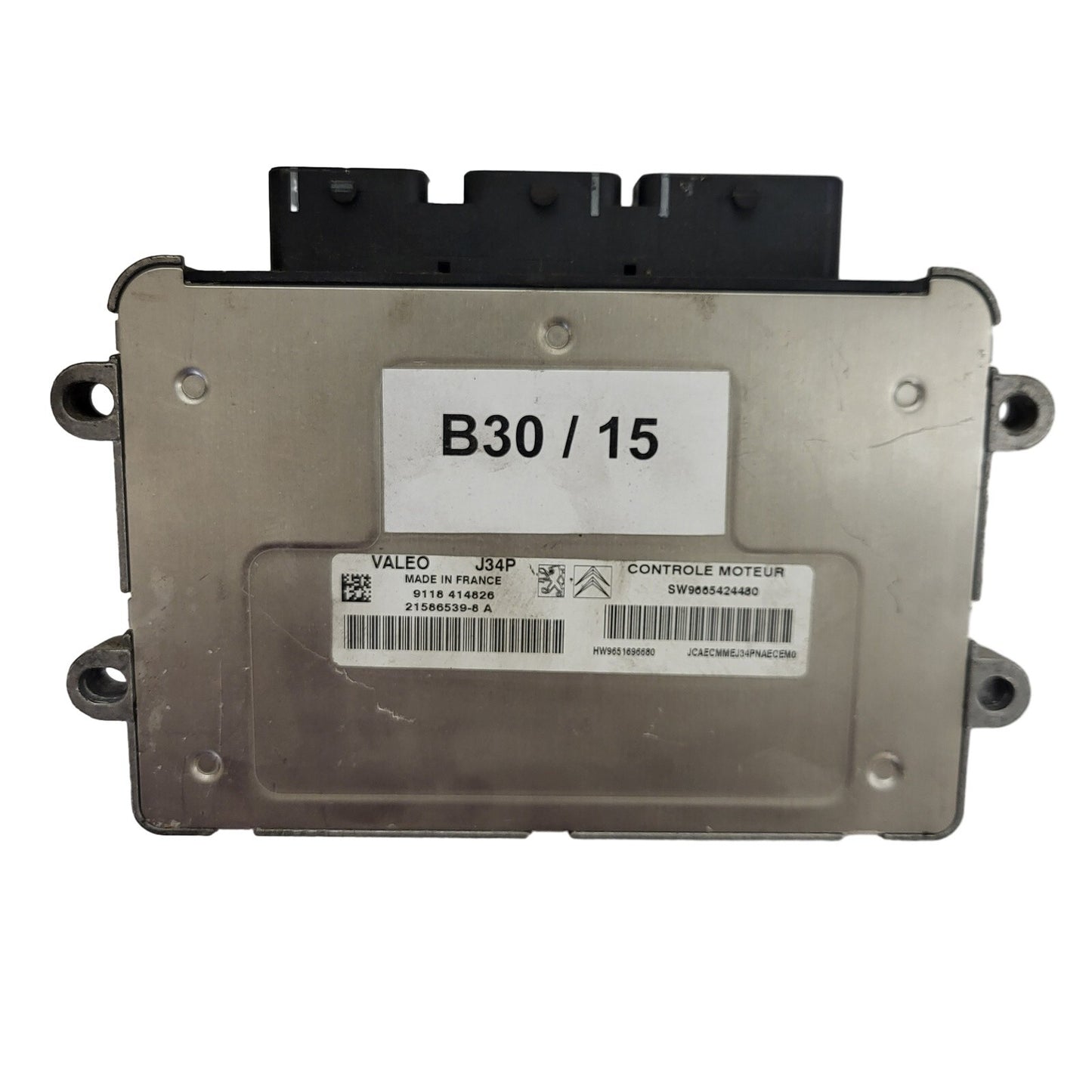 CITROEN C3 ECU / J34P / 21586539-8 / 21586539-8A / 9665424480 / 9651696680 / VAL