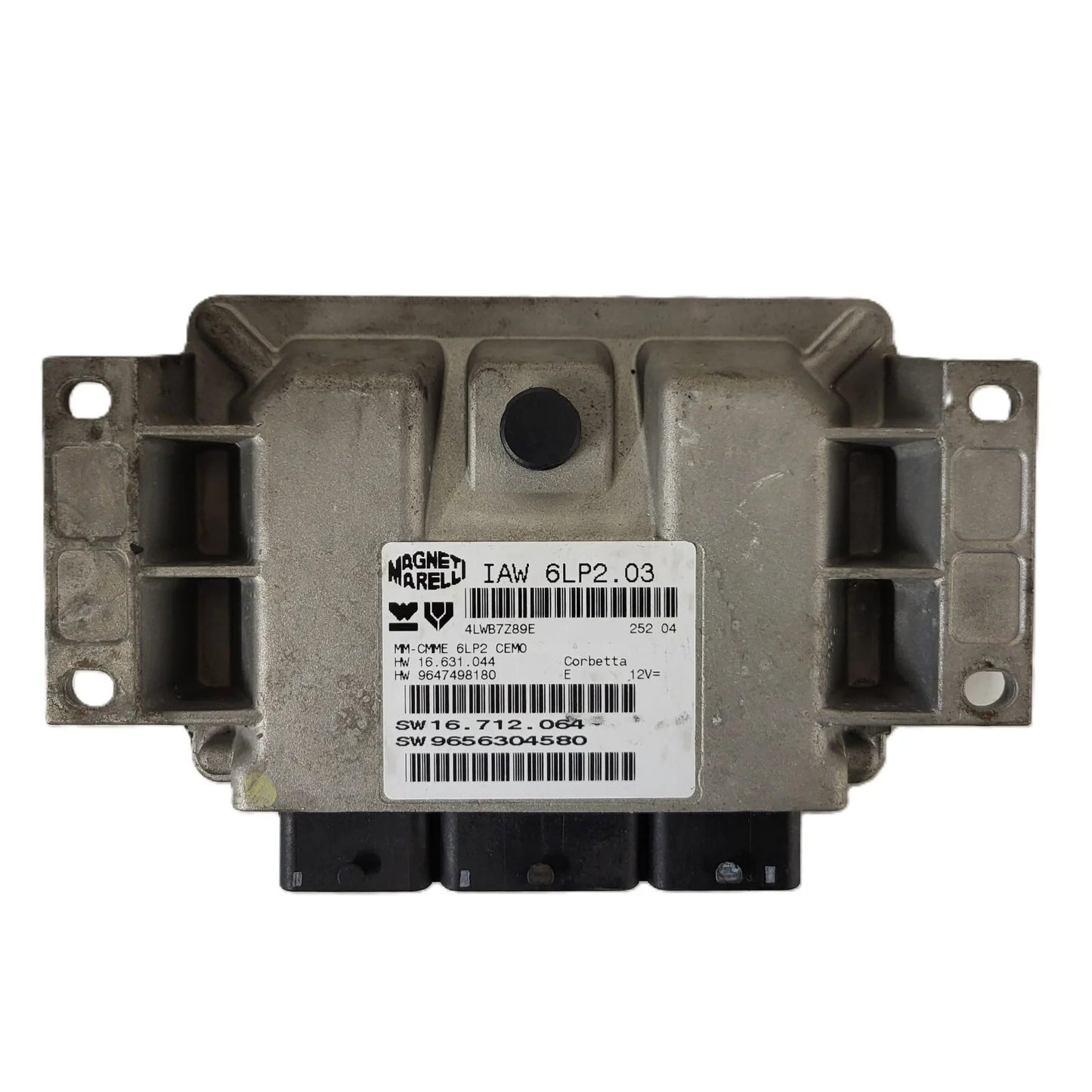 PEUGEOT CITROEN ECU / IAW 6LP2.03 / 9647498180 / 9656304580 / MAGNETI MARELLI