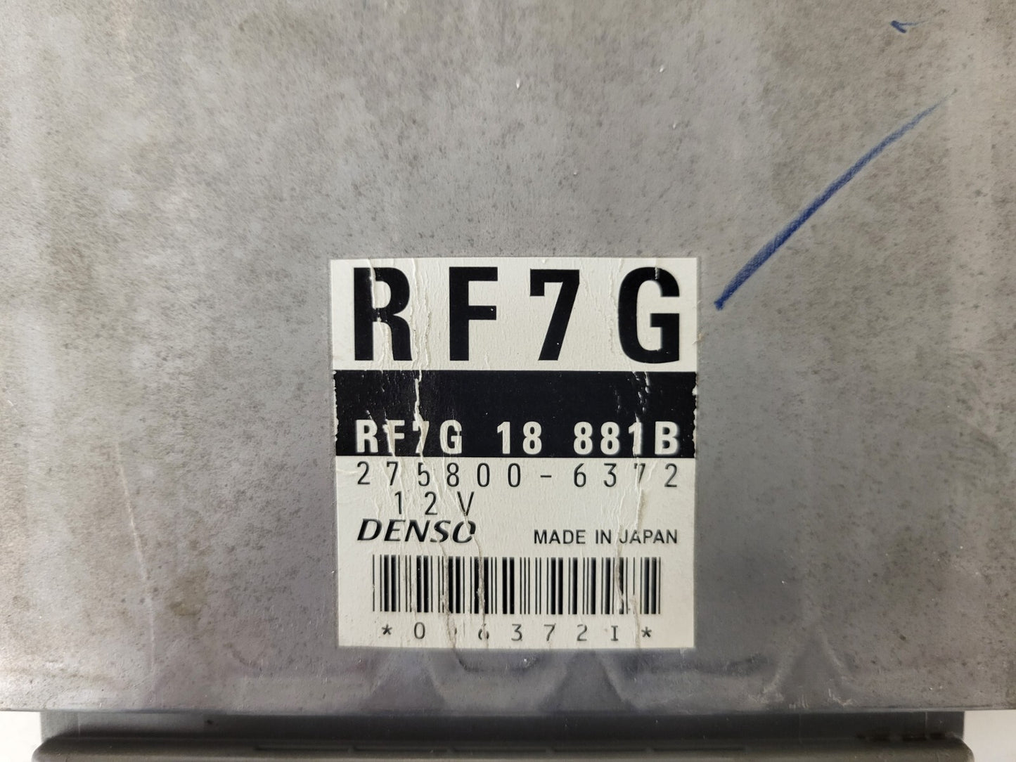 MAZDA 6 ECU / RF7G / RF7G18881B / 275800-6372 / DENSO