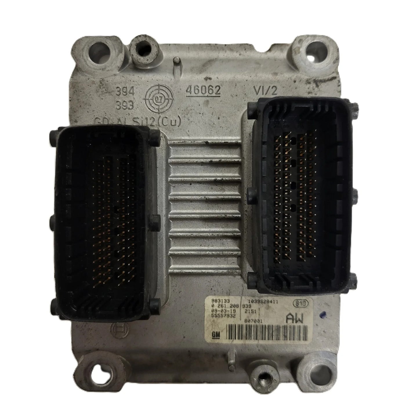 OPEL CORSA D ECU / 0261208939 / 55557932 / AW / BOSCH