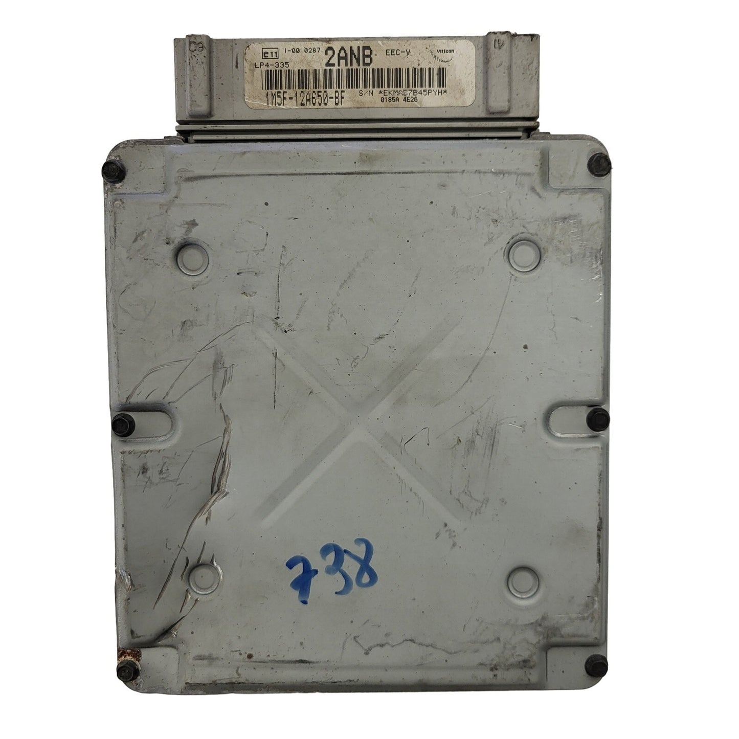 FORD FOCUS ECU / 1M5F-12A650-BF / 2ANB / EEC-V / PL4-335 / VISTEON