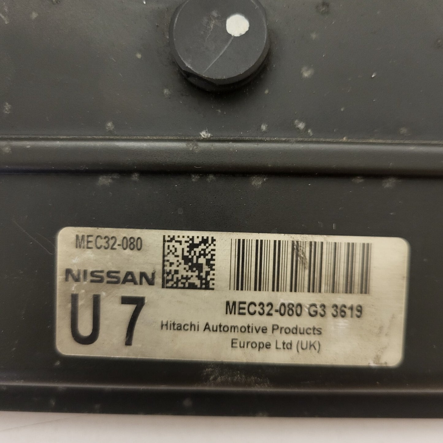 NISSAN MICRA ECU / MEC32-080 G3 3619 / U7 / HITACHI