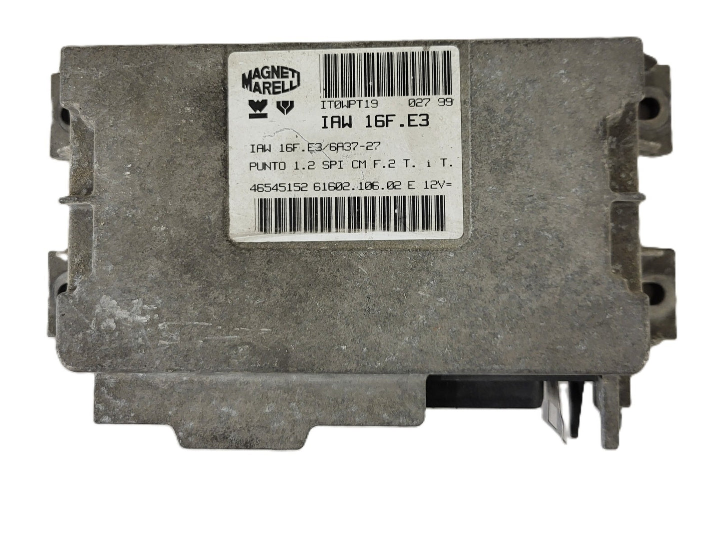 Fiat Punto 1.2 ECU / 46545152 / IAW 16F.E3 / 61602.106.02 / MARELLI