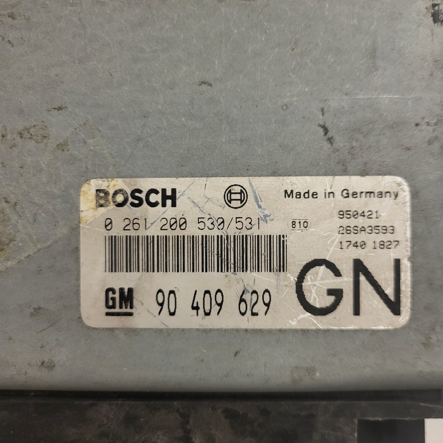 Peugeot 106 Citroen Saxo 1.1 ECU / 0261204622 / 9630278180 / MA3.1 / BOSCH