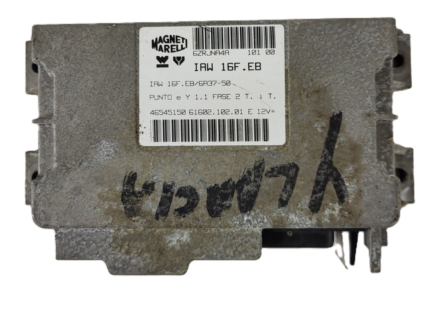 FIAT PUNTO LANCIA Y ECU / IAW 16F.EB / 46545150 / 61602.102.01 / MAGNETI MARELLI
