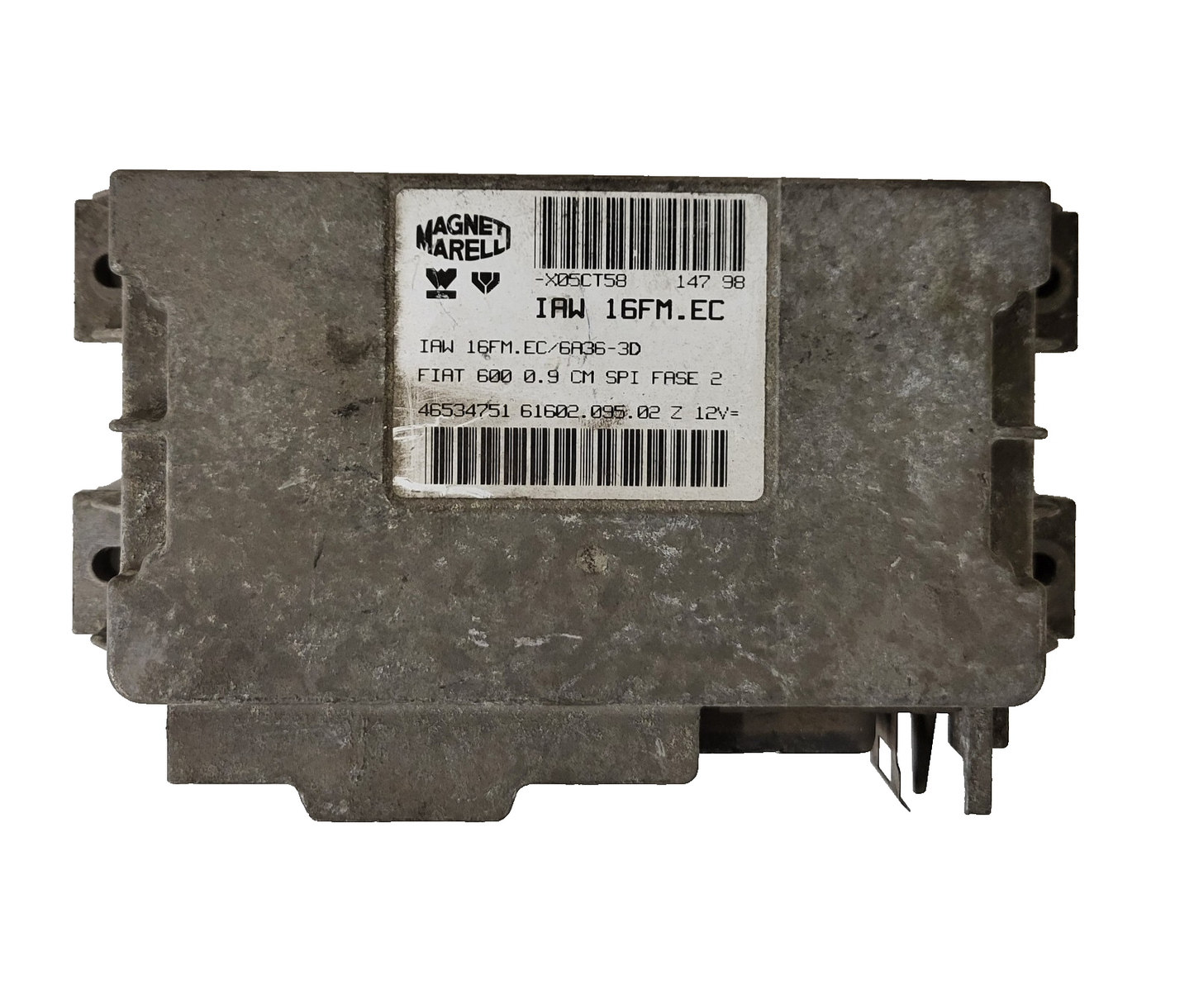 Fiat 600 0.9 ECU / IAW 16FM.EC / 46534751 / 61602.095.02 / MAGNETI MARELLI