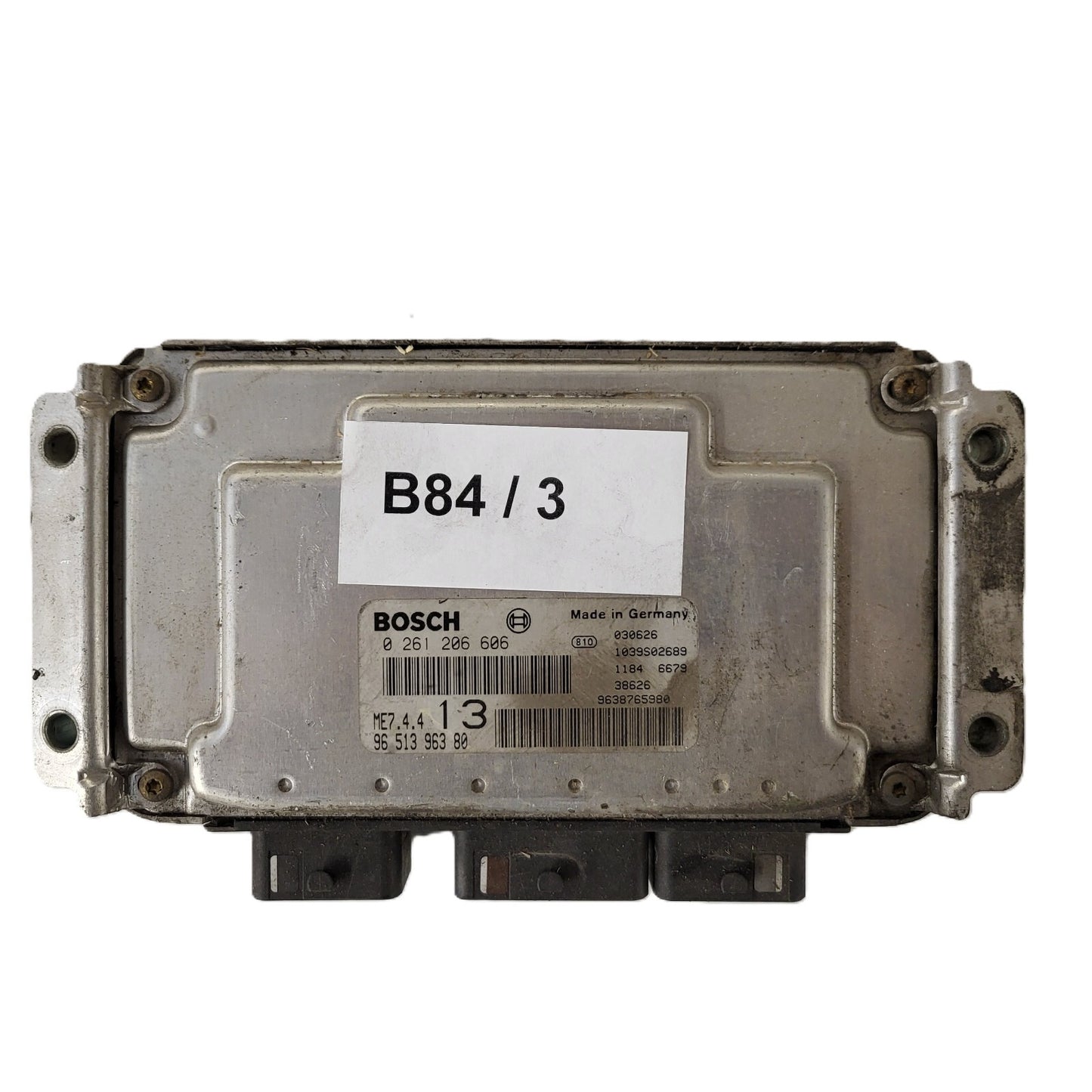 CITROEN XSARA BERLINGO 1.6 16V NFU ECU / 0261206606 / 9651396380 / BOSCH