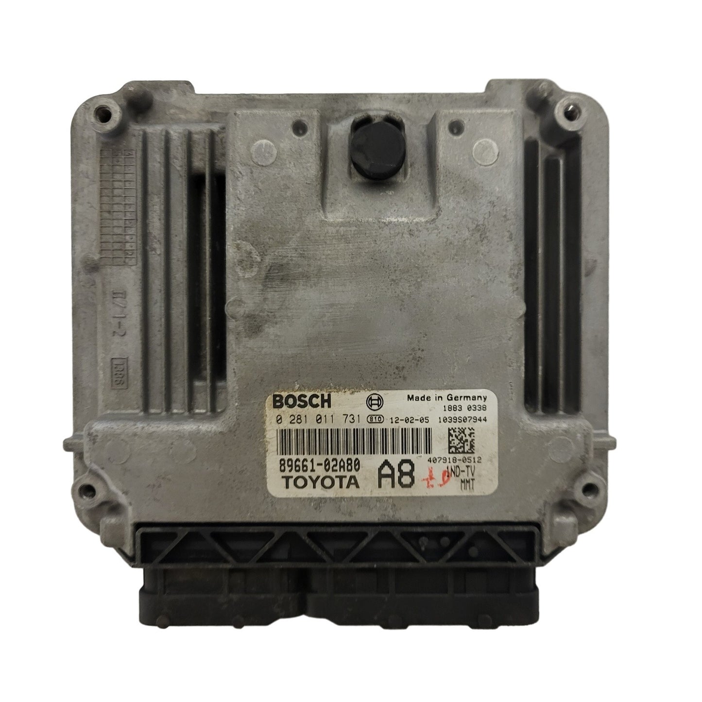 TOYOTA YARIS 1.4 ECU / 0281011731 / 89661-02A80 / A8 / 1ND-TV / BOSCH