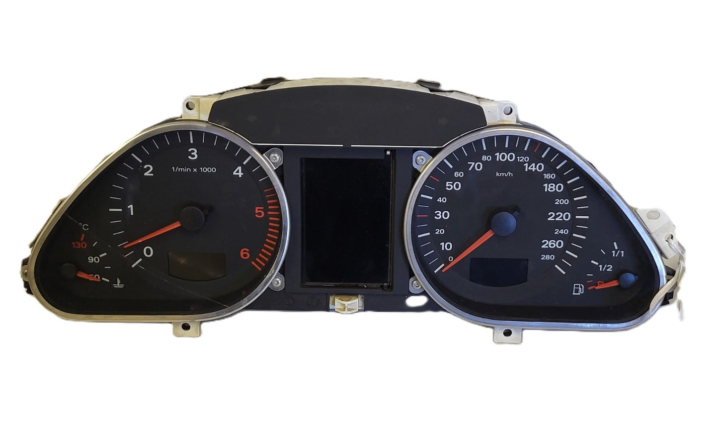 AUDI A6 C6 4F QUADRO STRUMENTI CONTACHILOMETRI 4F0920950L 4F0910900A 5550007301