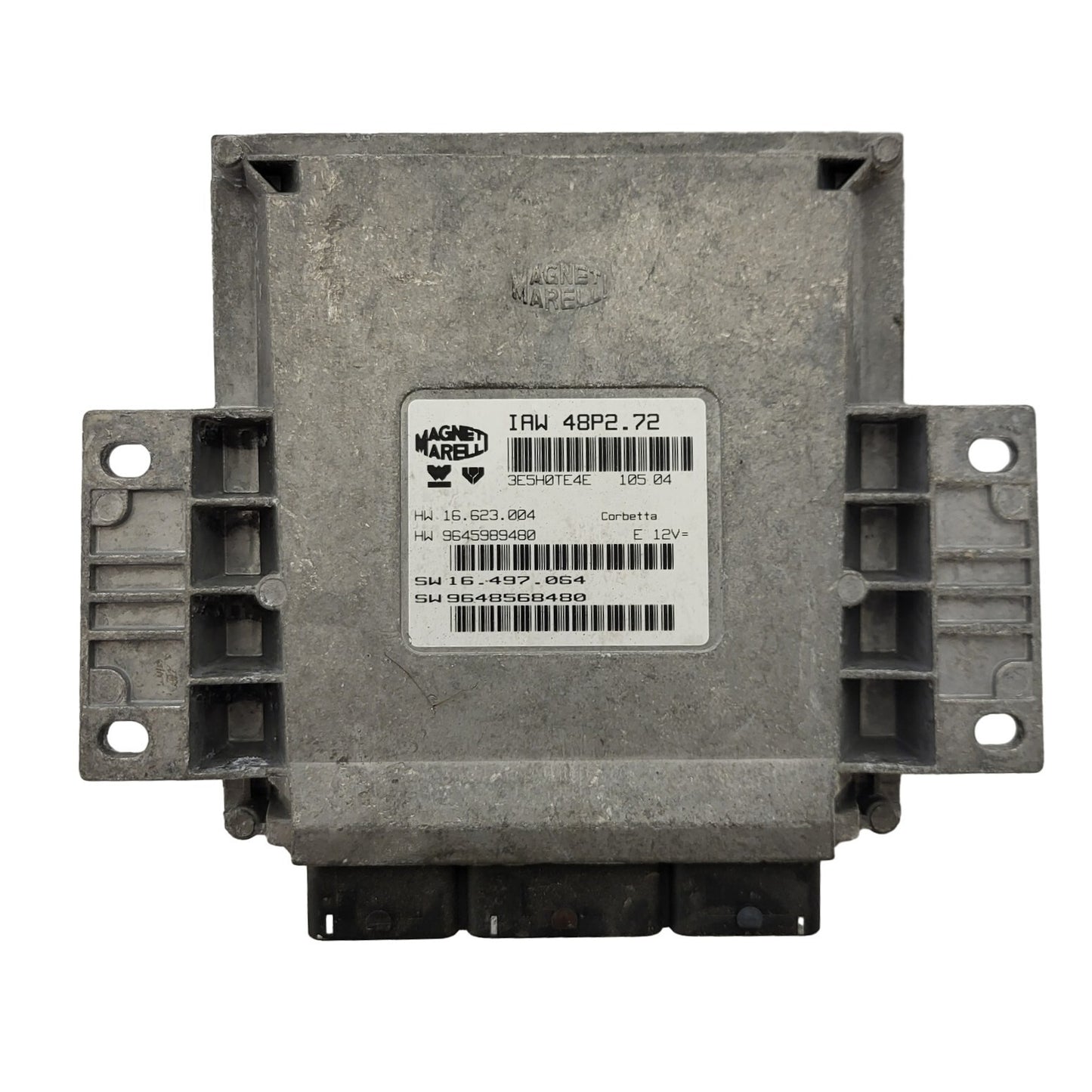 PEUGEOT CITROEN ECU / IAW 48P2.72 / SW 9648568480 / HW 9645989480 / MAGNETI MARE