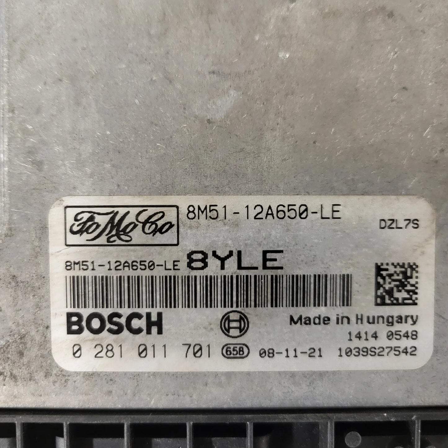 Fiat 600 ECU / IAW4AF.M7 / 73501877 / HW204 / MAGNETI MARELLI