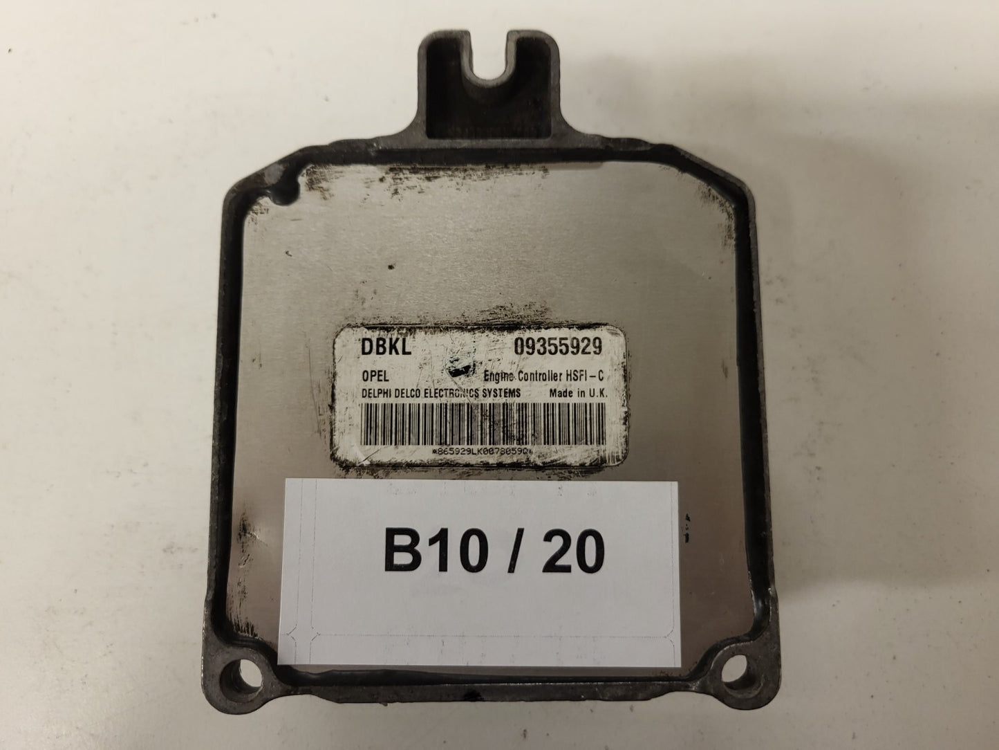 OPEL ASTRA G ECU / 09355929 / DBKL / HSFI-C / DELPHI DELCO