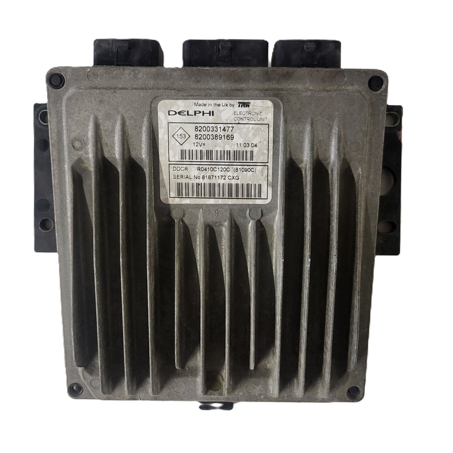 Renault Clio 1.5 DCI ECU / 8200331477 / 8200389169 / R0410C120C / DELPHI