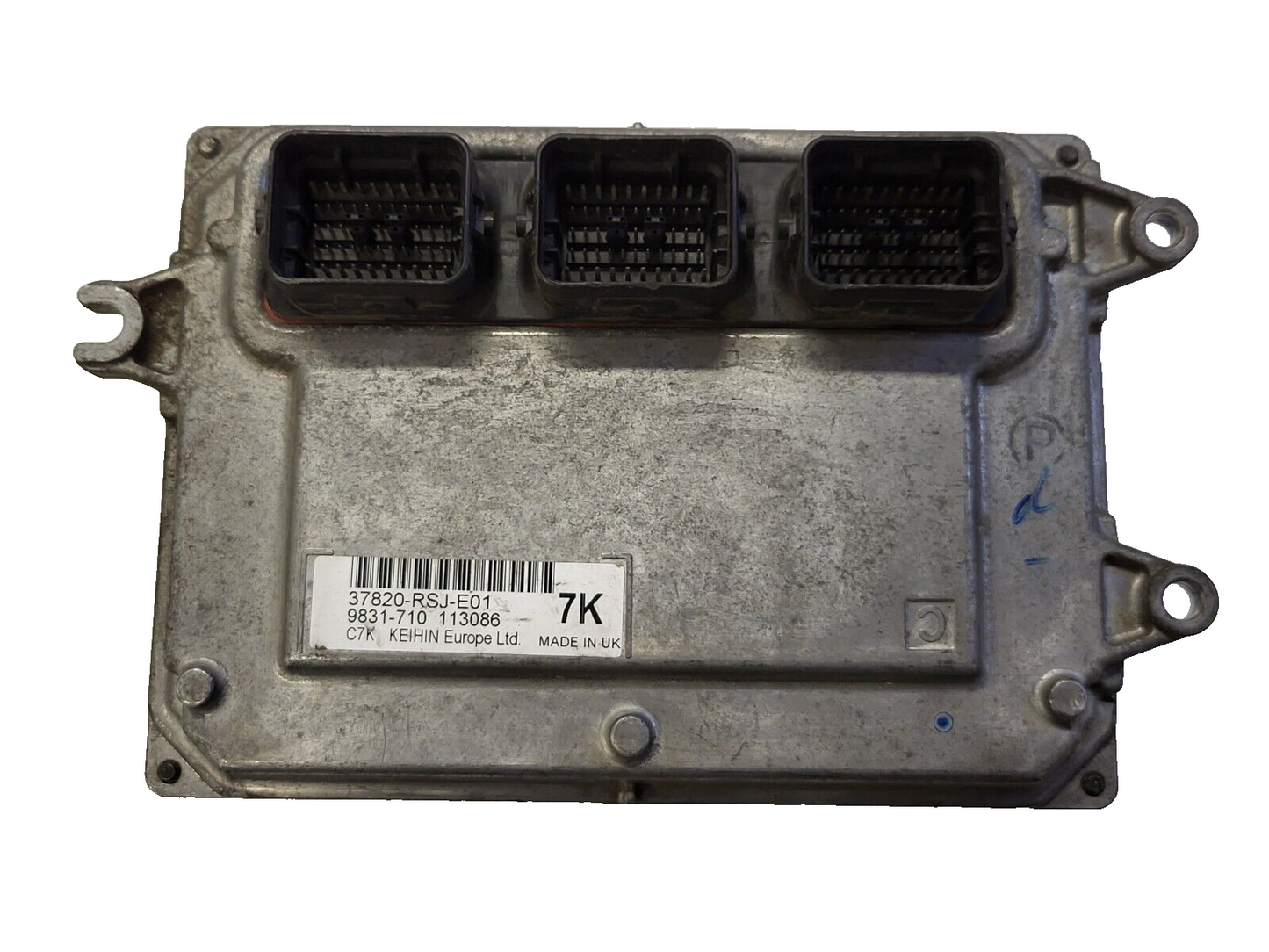 HONDA CIVIC ECU / 37820-RSJ-E01 / 9831-710 / 7K / KEIHIN