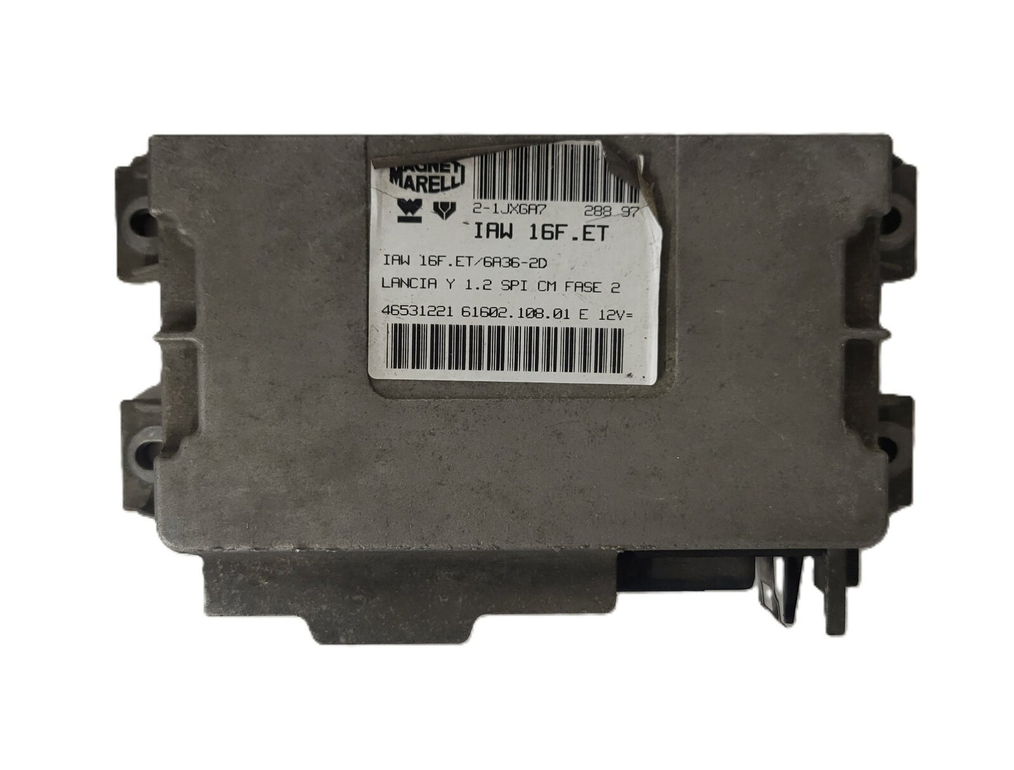 LANCIA Y 1.2 ECU / IAW 16F.ET / 46531221 / 61602.108.01 MAGNETI MARELLI