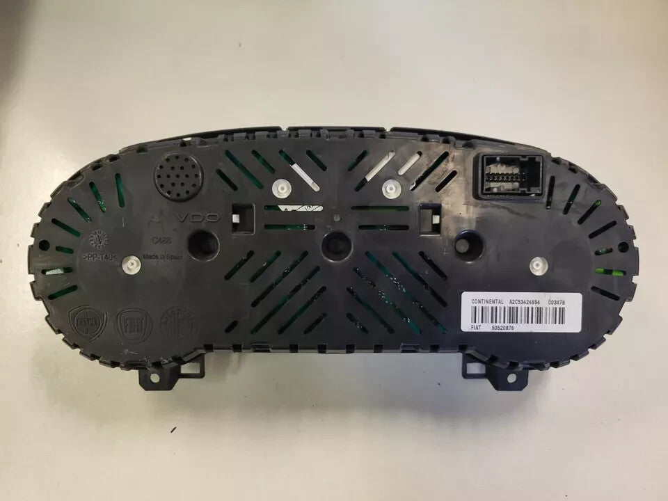 ALFA MITO BENZINA 50520876 QUADRO STRUMENTI CONTACHILOMETRI TACHIMETRO