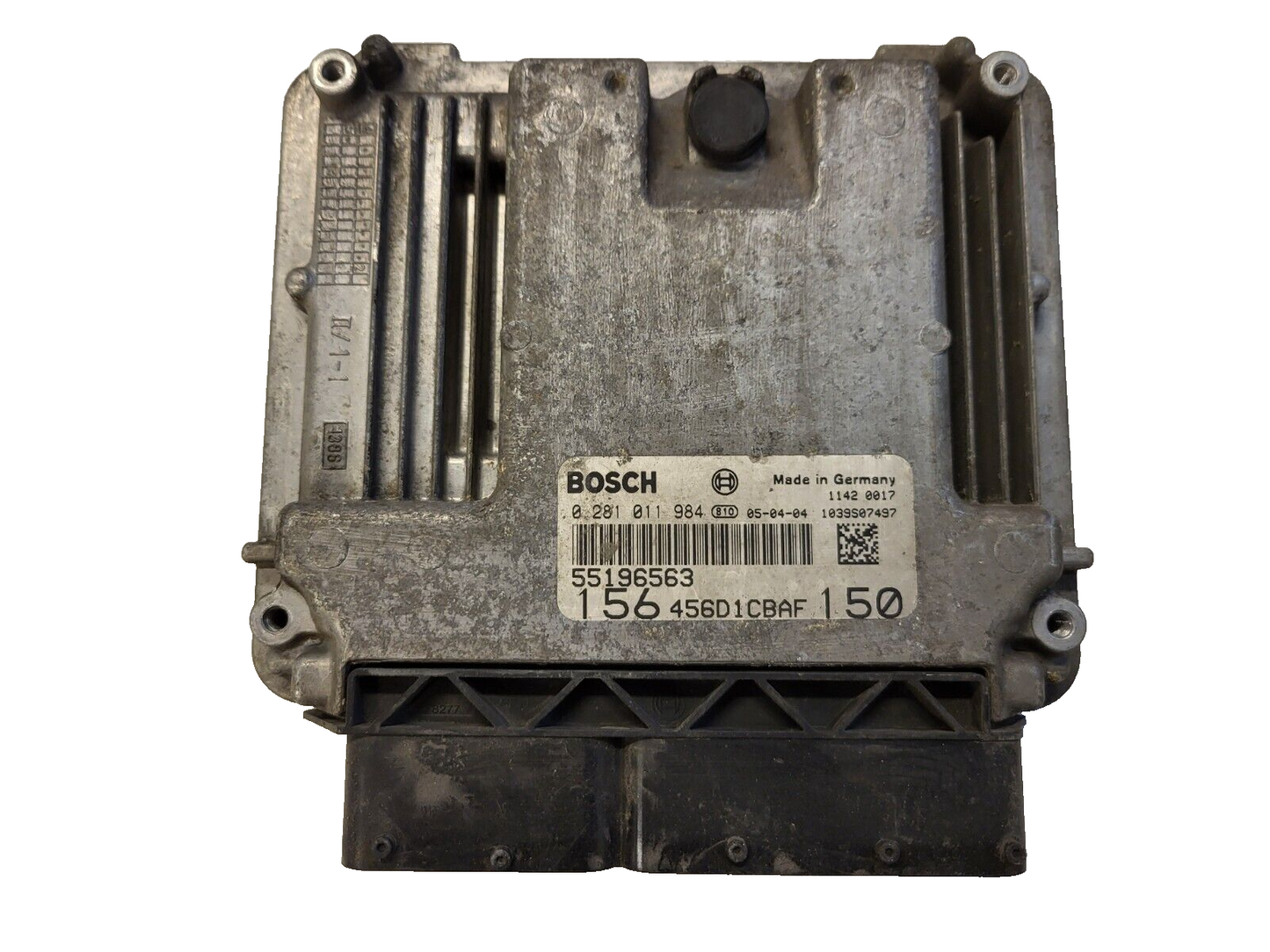 ALFA ROMEO 156 ECU / 0281011984 / 55196563 / 1039S07497 / BOSCH