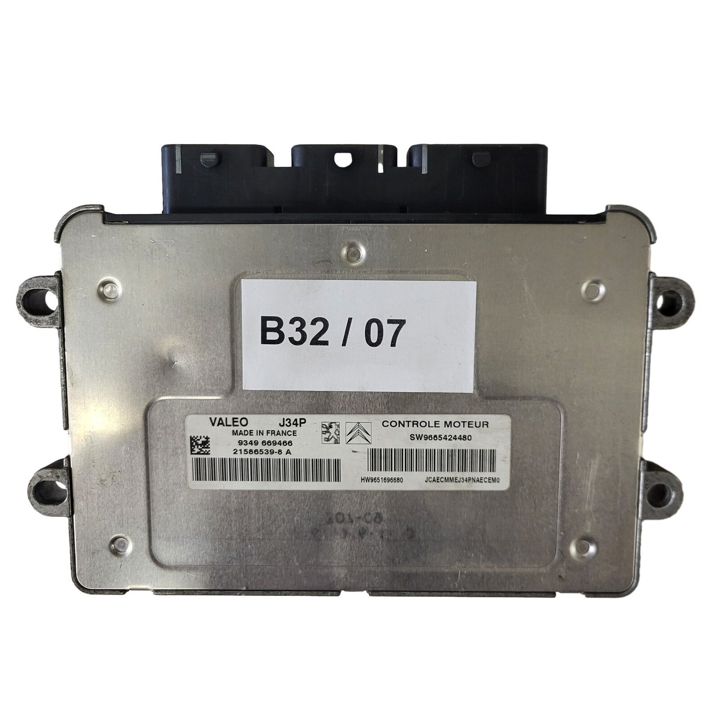 CITROEN C3 ECU / J34P / 21586539-8 / 21586539-8A / 9665424480 / 9651696680 / VAL