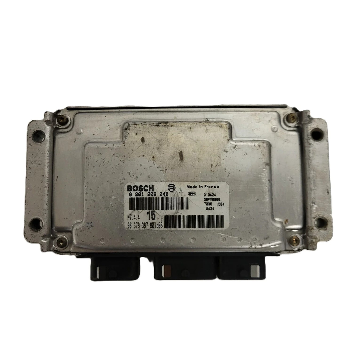 Peugeot Citroen ECU / 0261206246 / M7.4.4 / 9637838780 / BOSCH