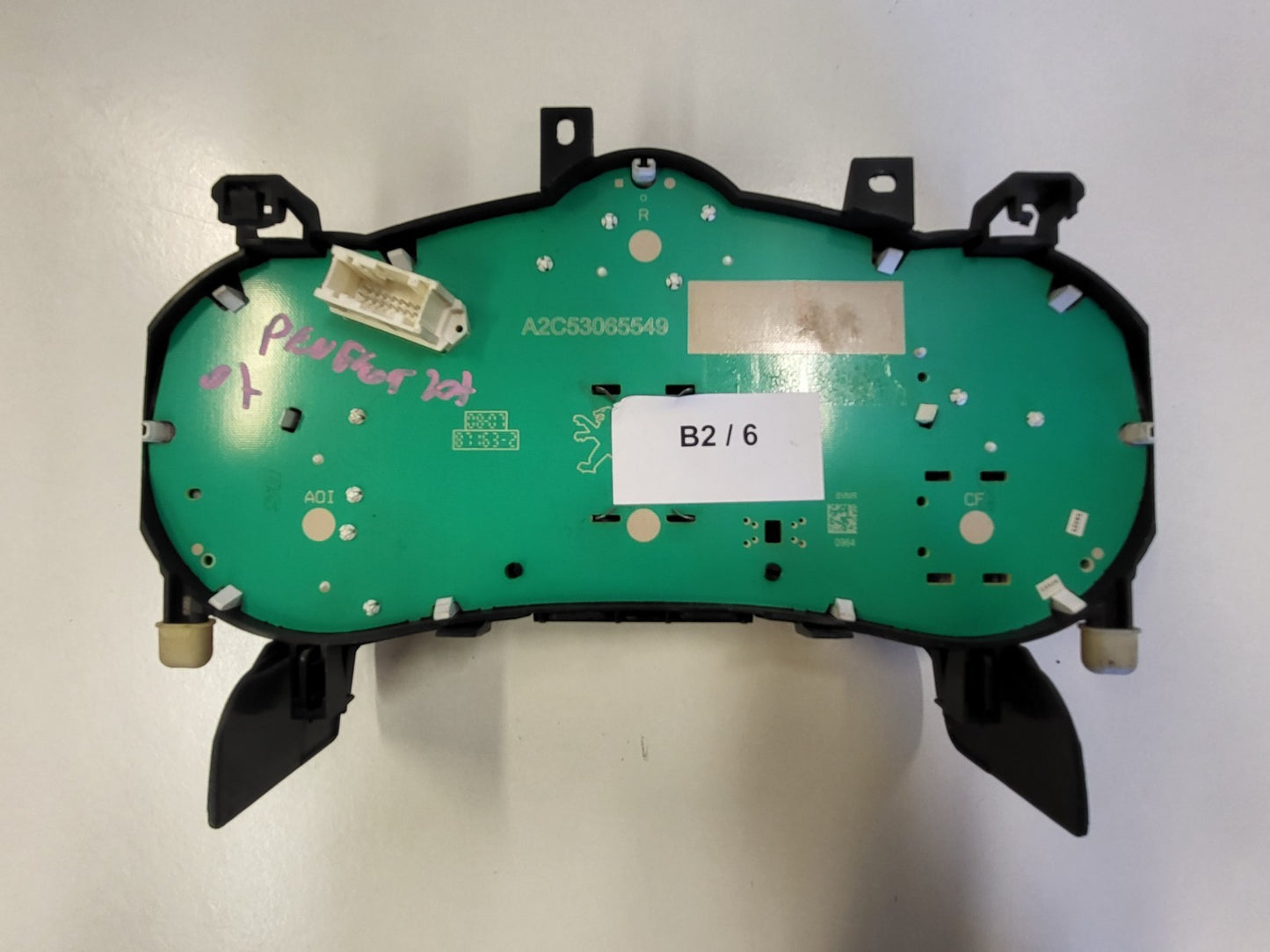 PEUGEOT 207 BENZINA QUADRO STRUMENTI CONTACHILOMETRI 9662904080 / A2C53065549