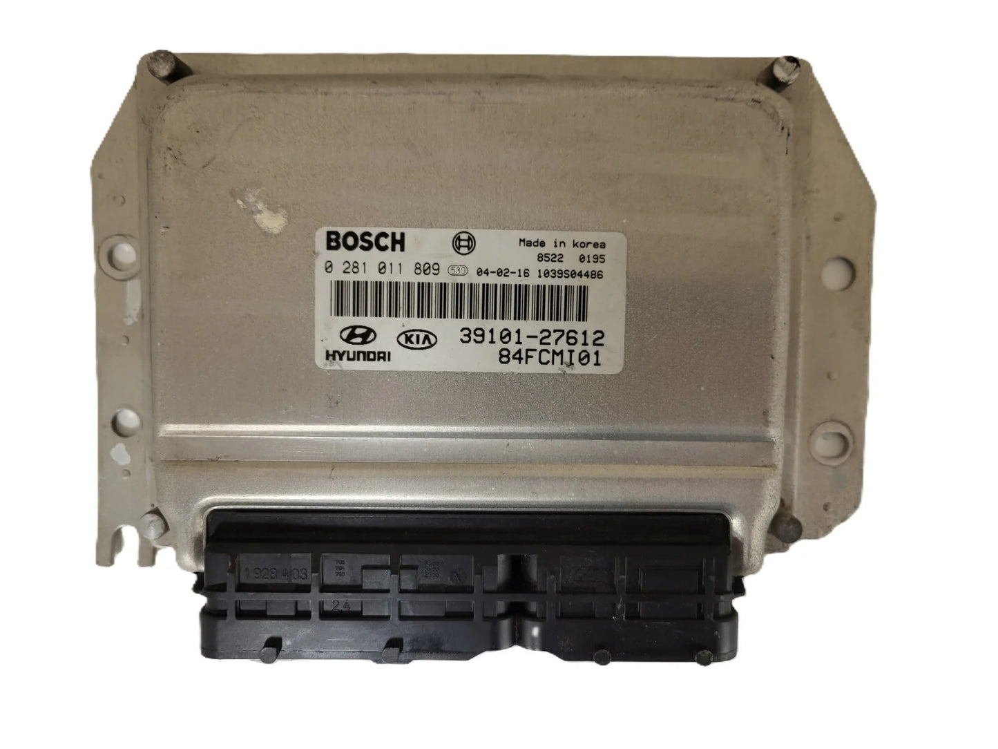 HYUNDAI MATRIX ECU / 0281011809 / 39101-27612 / 54FCMI01 / BOSCH