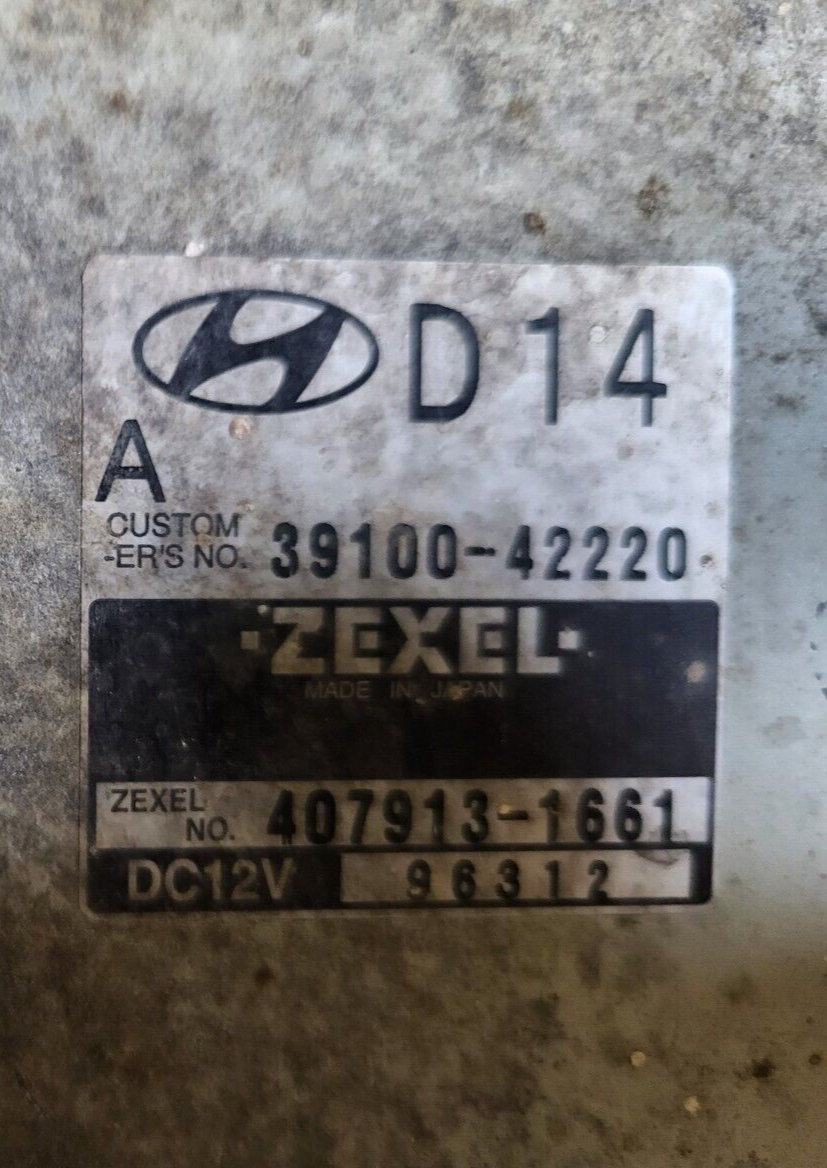HYUNADI H1 ECU / 39100-42220 / 407913-1661 / ZEXEL