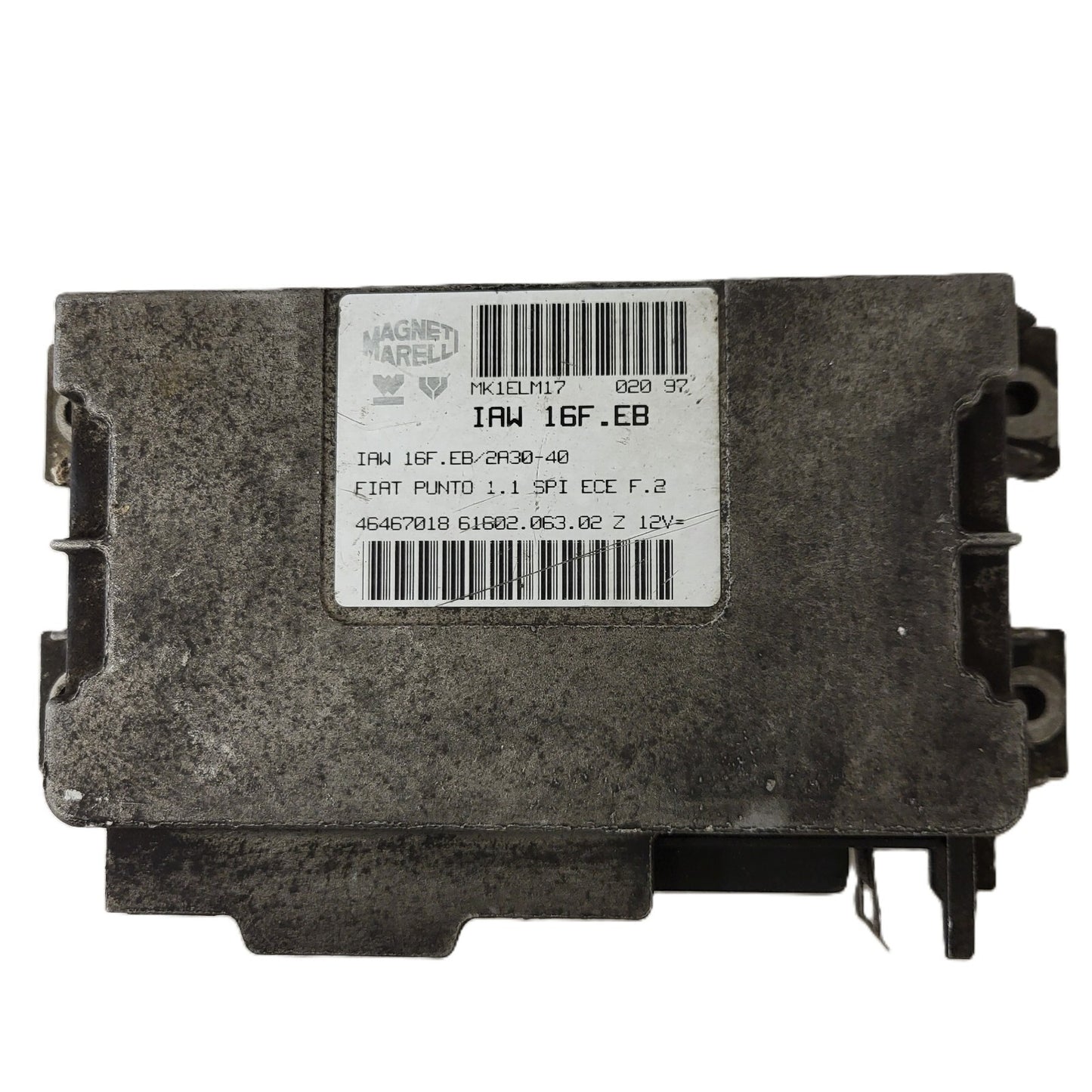 Fiat Punto 1.1 ECU / 46467018 / IAW 16F.EB / 61602.063.02 / MAGNETI MARELLI