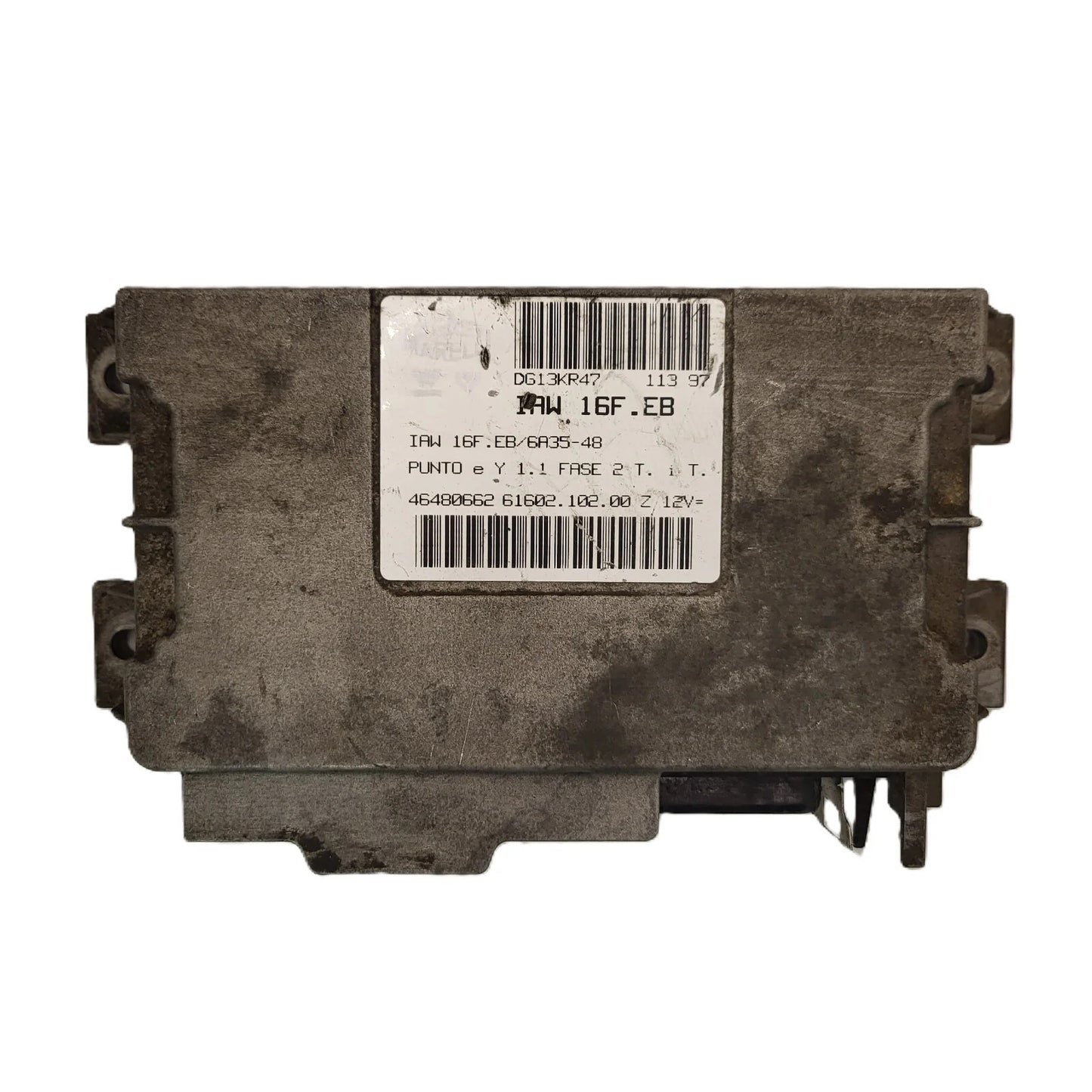 FIAT PUNTO LANCIA Y 1.1 ECU / IAW 16F.EB / 46480662 / IAW16F.EB / MAGNETI MAREL