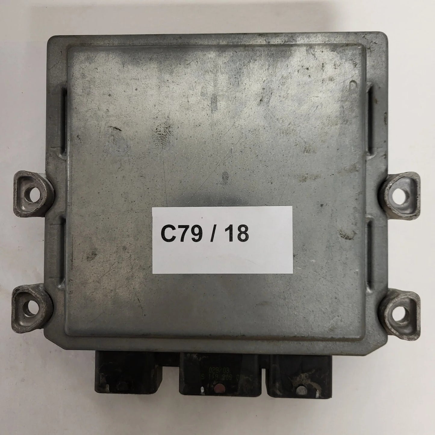 CITROEN C2 C3 ECU / 5WS40021J-T / 9650670480 / 9643455080 / SID802 / SIEMENS