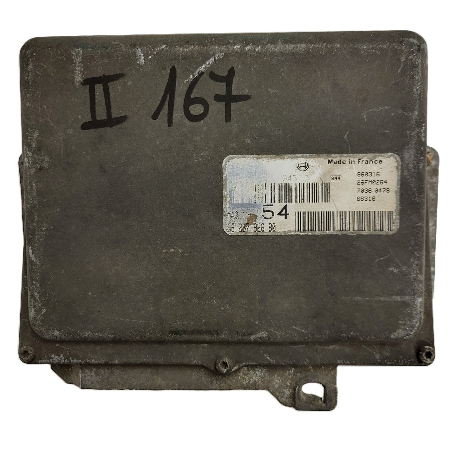 Peugeot 106 Citroen Saxo 1.1 ECU / 0261203736 / 96203998980 / MA3.1 / BOSCH