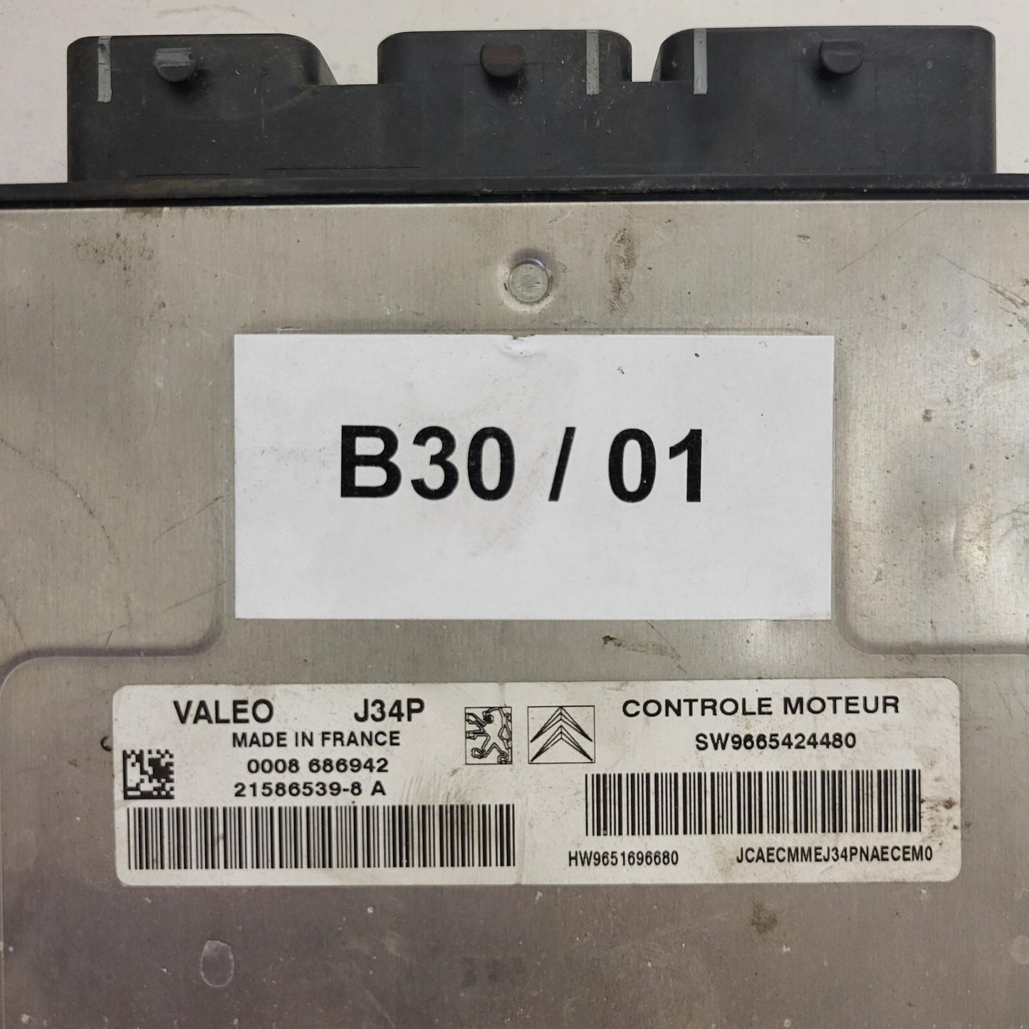 PEUGEOT CITROEN ECU / J34P-AAE / 21585768-5 / 21585768-5A0 / 9661978880 / 965588