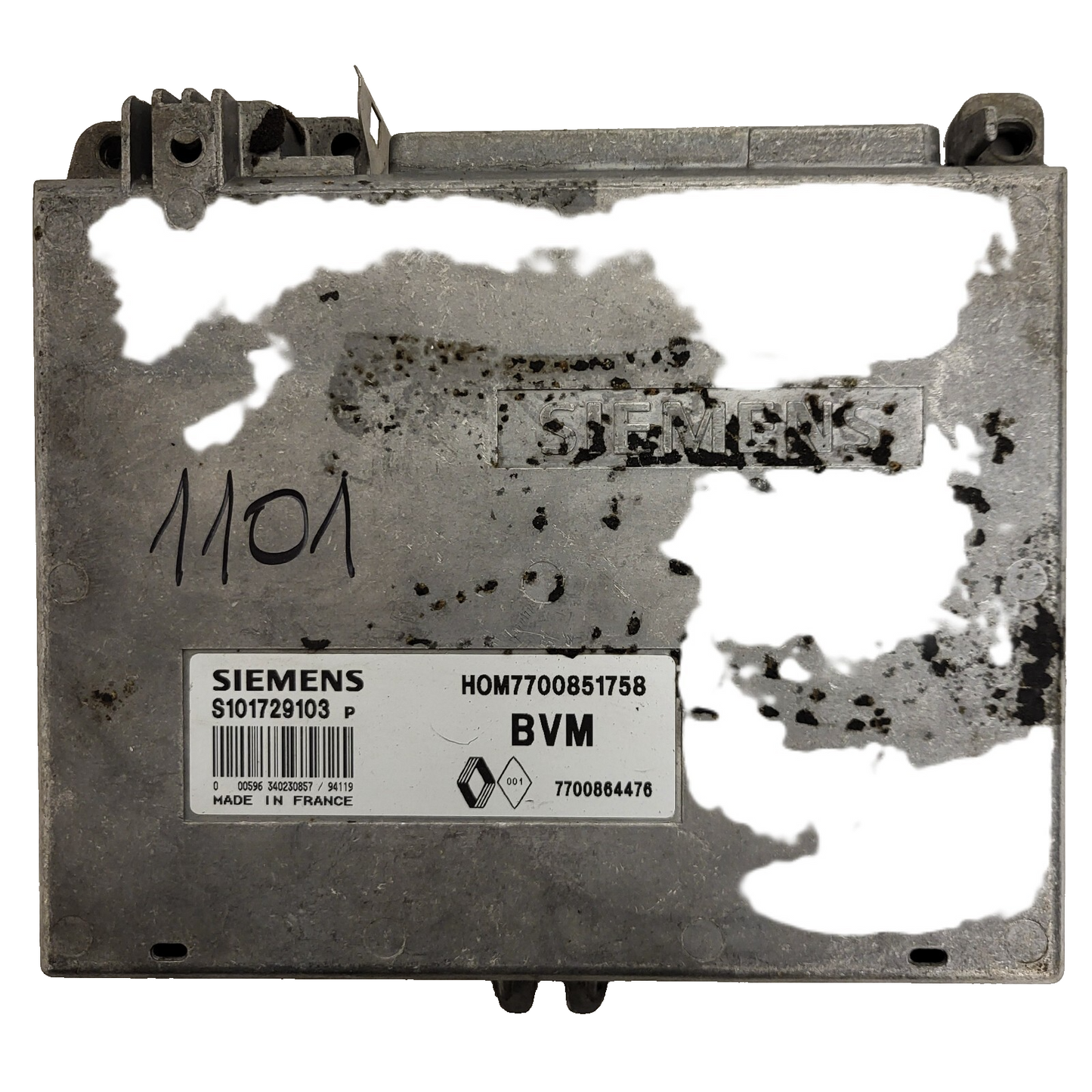 Renault Clio ECU / S101729103P / HOM 7700851758 / 7700864476 / S101729103