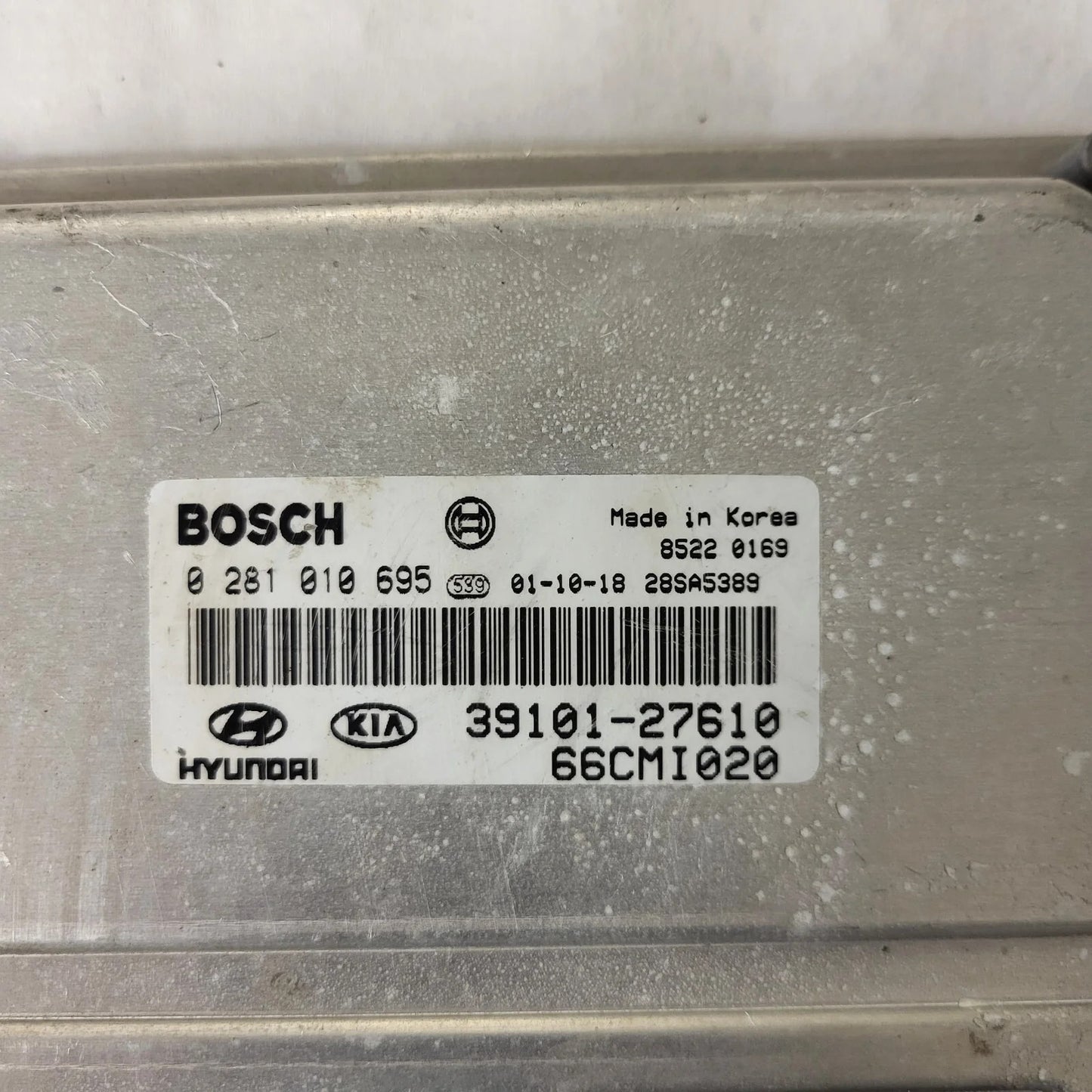 HYUNDAI MATRIX ECU / 0281010695 / 39101-27610 / 66CMI020 / BOSCH