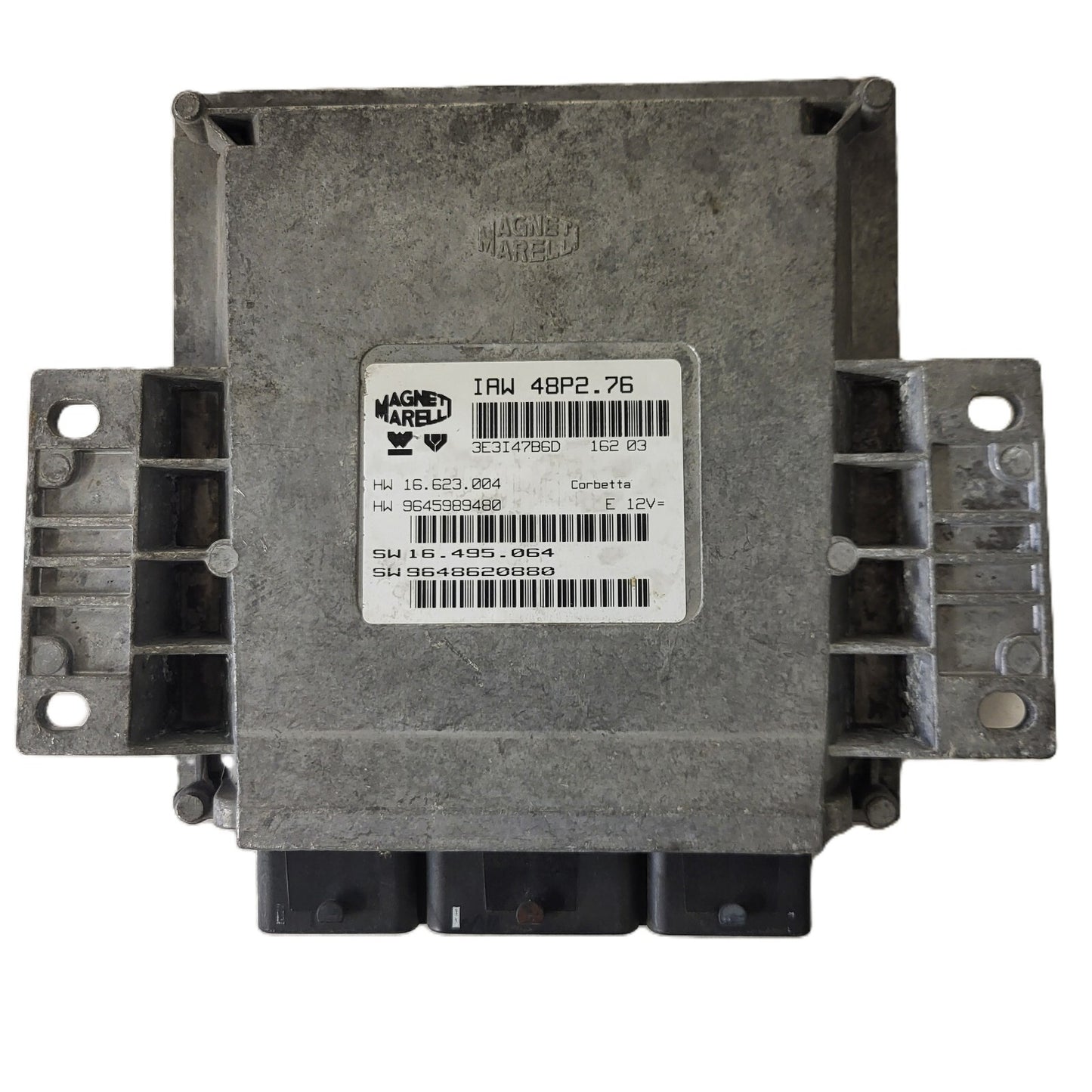 Peugeot 206 1.1 ECU / IAW 48P2.76 / SW 9648620880 / HW 9645989480