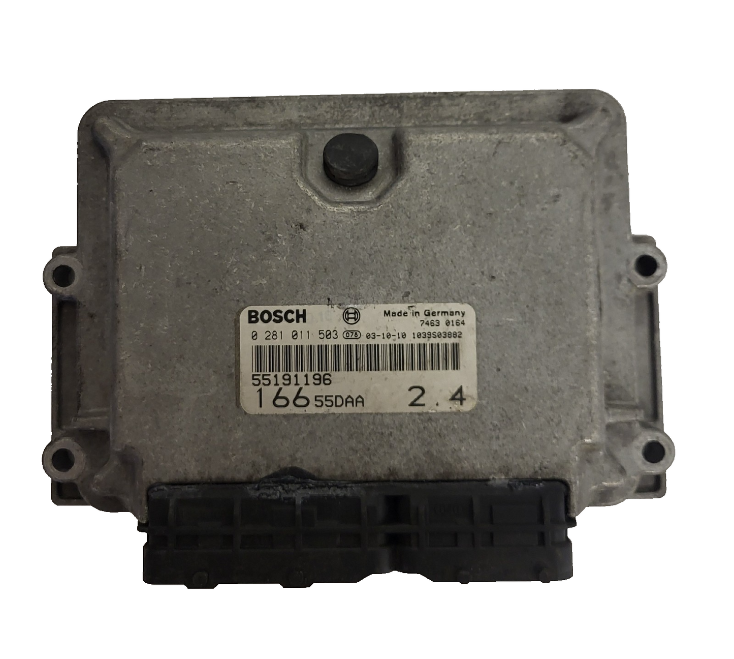ALFA ROMEO 166 2.4 ECU / 0281011503 / 55191196 / BOSCH