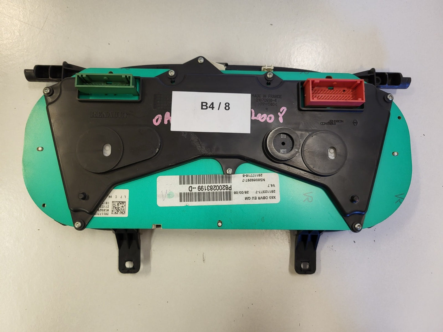 OPEL VIVARO RENAULT TRAFIC QUADRO STRUMENTI CONTACHILOMETRI P8200283199