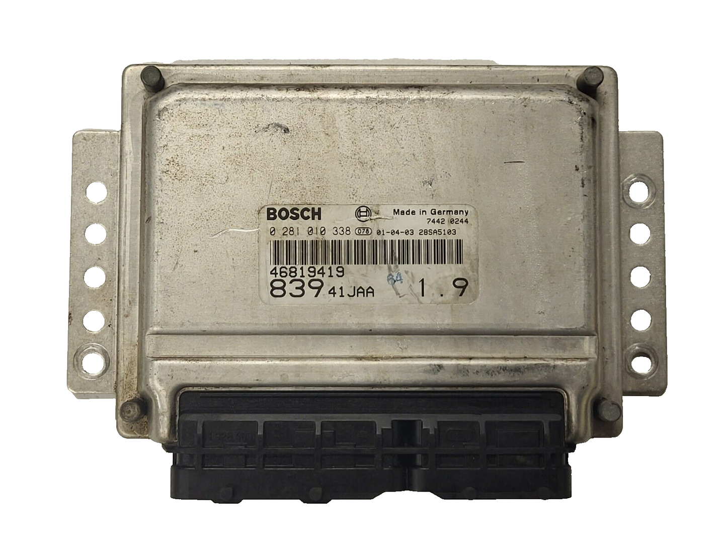 LANCIA LYBRA 1.9 JTD ECU / 0281010338 / 46819419 / BOSCH