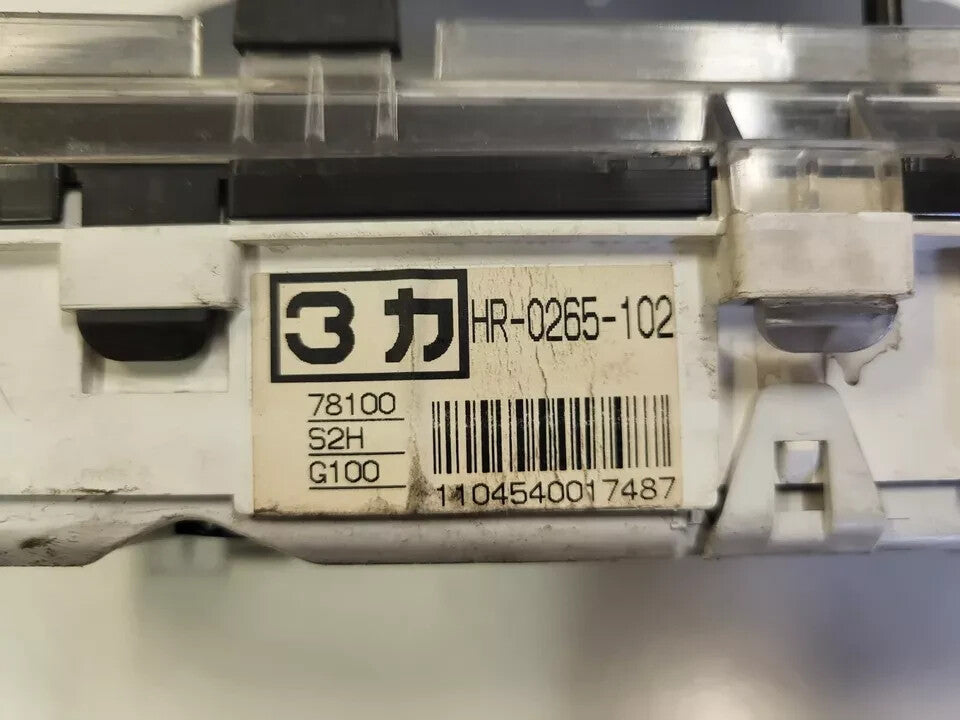 HONDA HRV HR-V QUADRO STRUMENTI CONTACHILOMETRI HR-0265-102