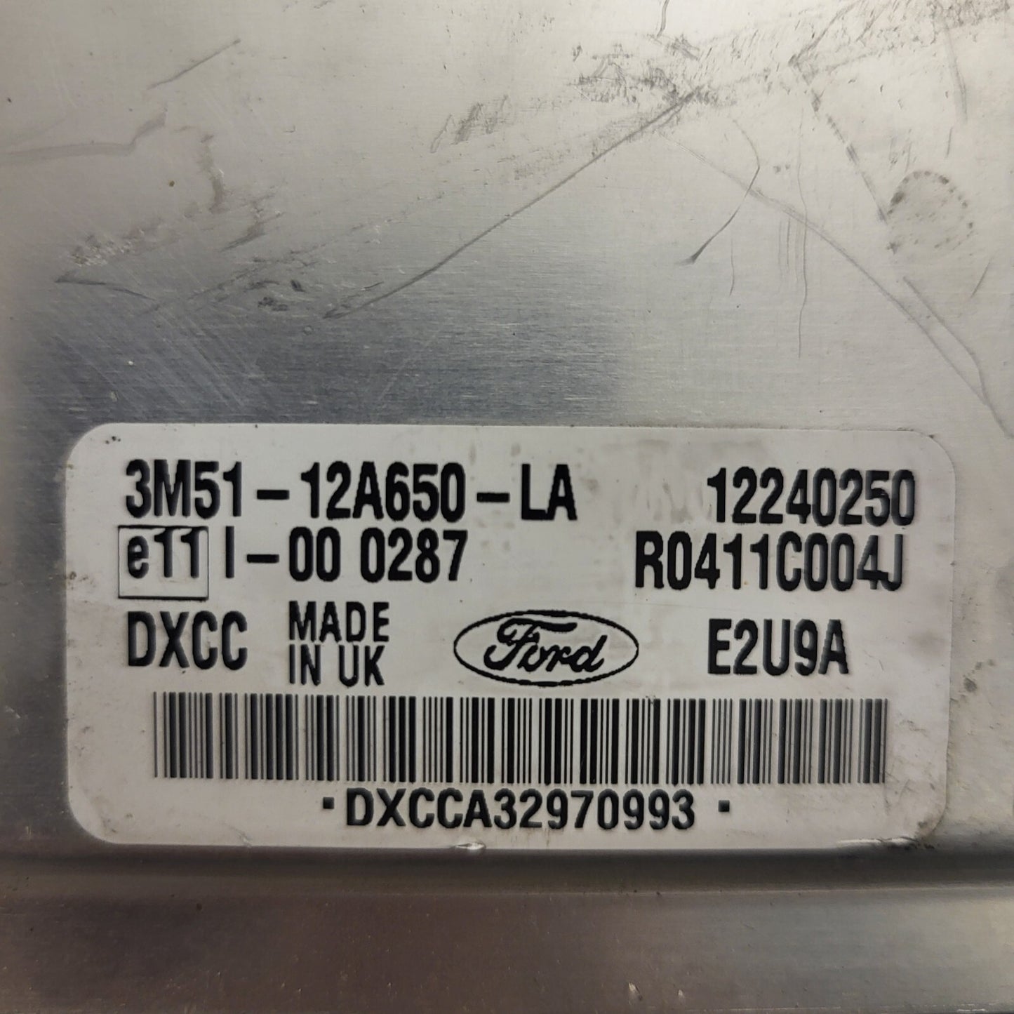 FORD FOCUS CDTI ECU / 3M51-12A650-LA / DXCC / R0411C004J / 12240250