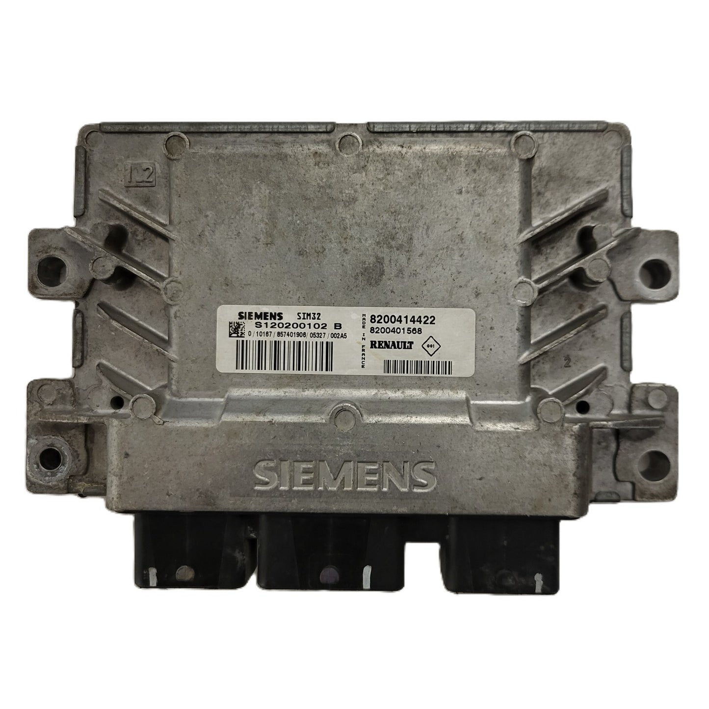 RENAULT MODUS ECU / S120200102 / S120200102B / SIM 32 / 8200414422 / 8200401568