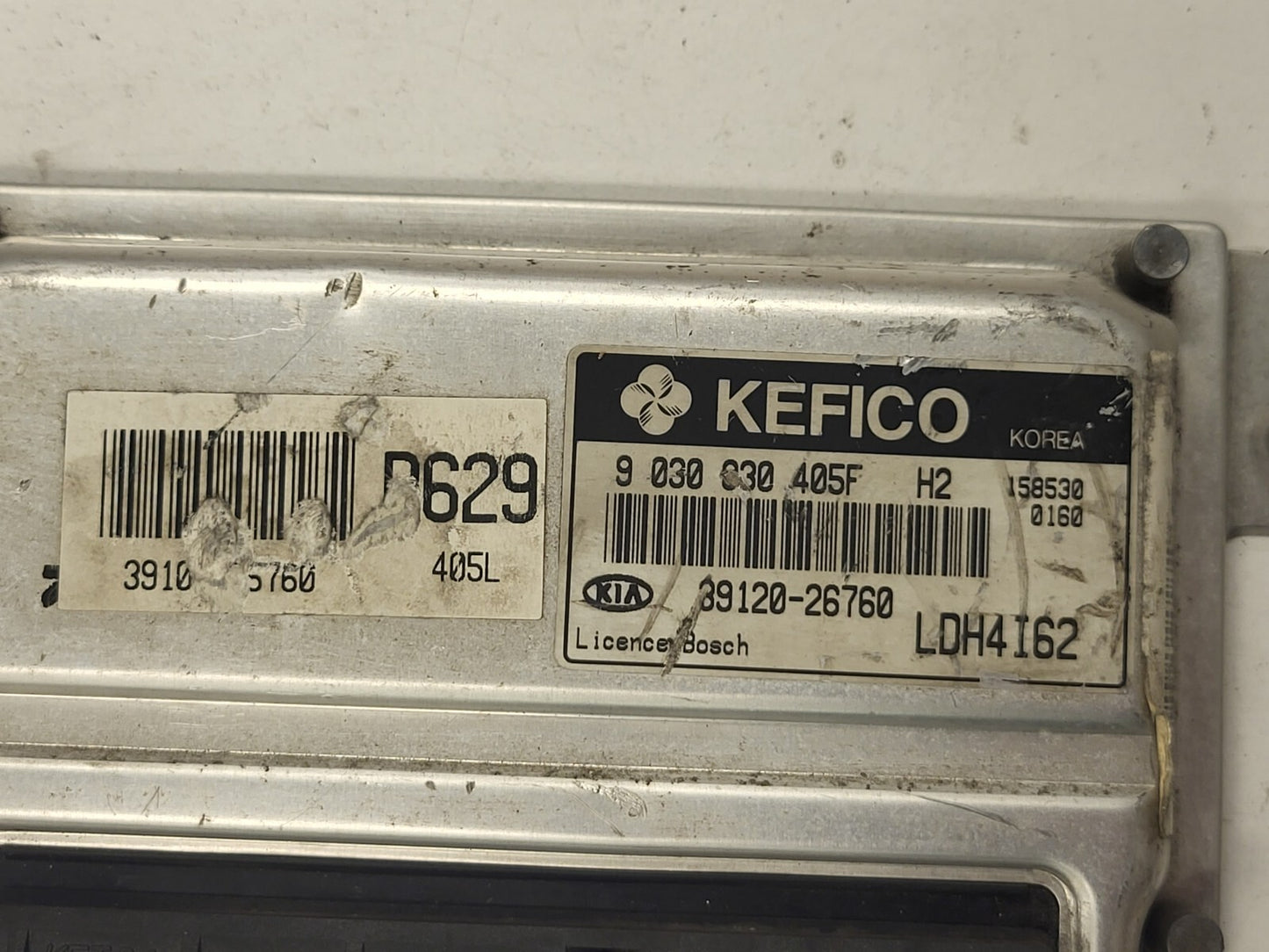KIA CERATO ECU / 39120-26760 / 9030930405F / LDH4I62 / KEFICO
