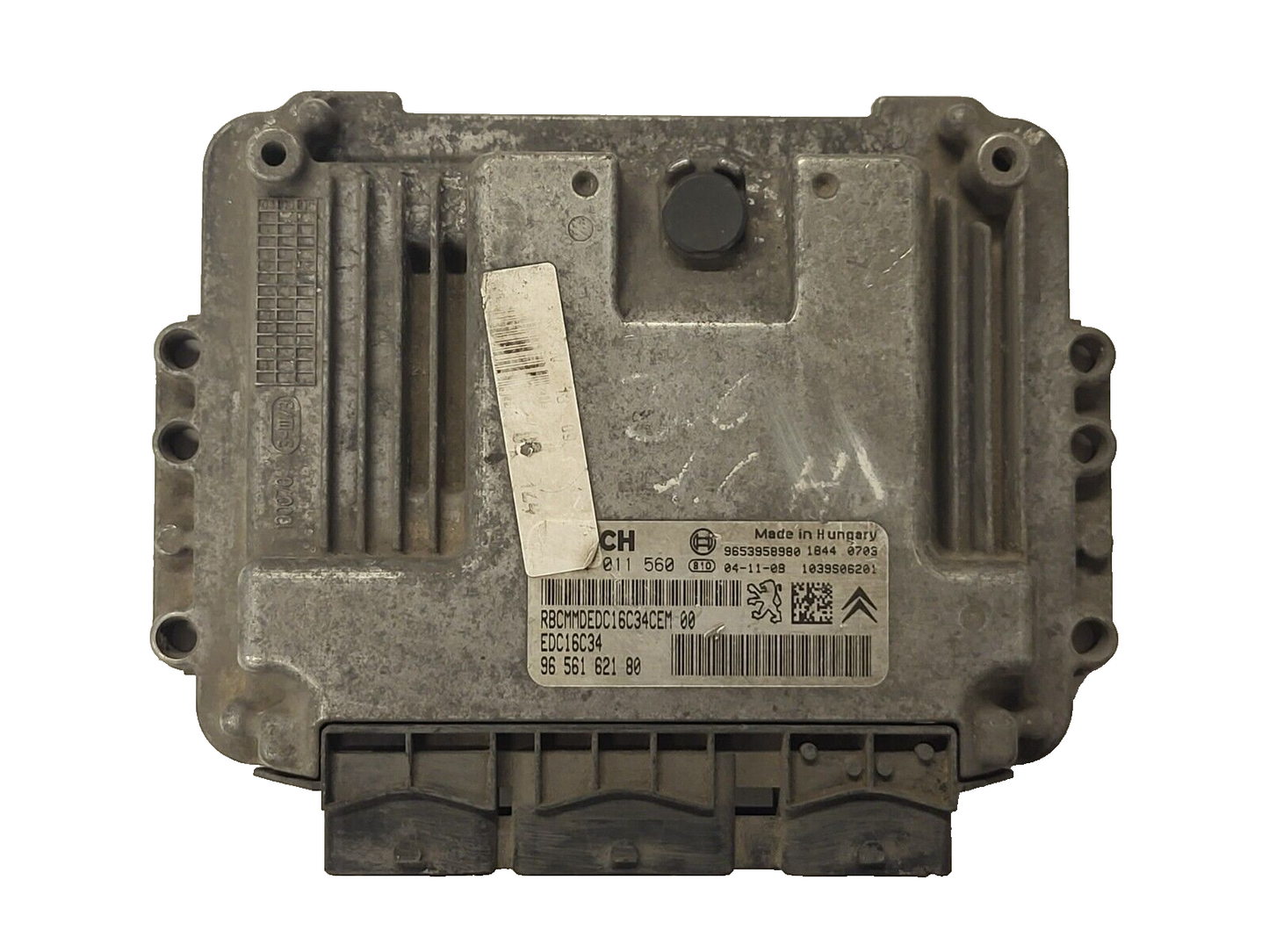 PEUGEOT CITROEN ECU / 0281011560 / 9656162180 / EDC16C34 / BOSCH