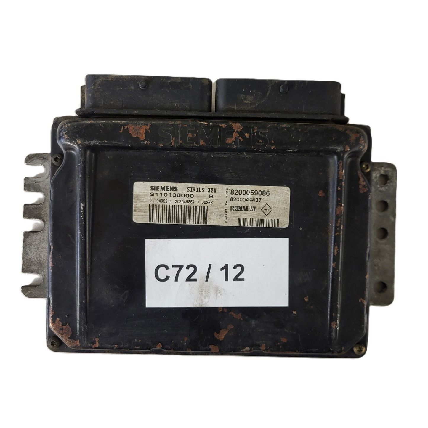RENAULT MEGANE ECU / S110138000B / 8200059086 / 8200044437 / S110138000 / SIRIUS